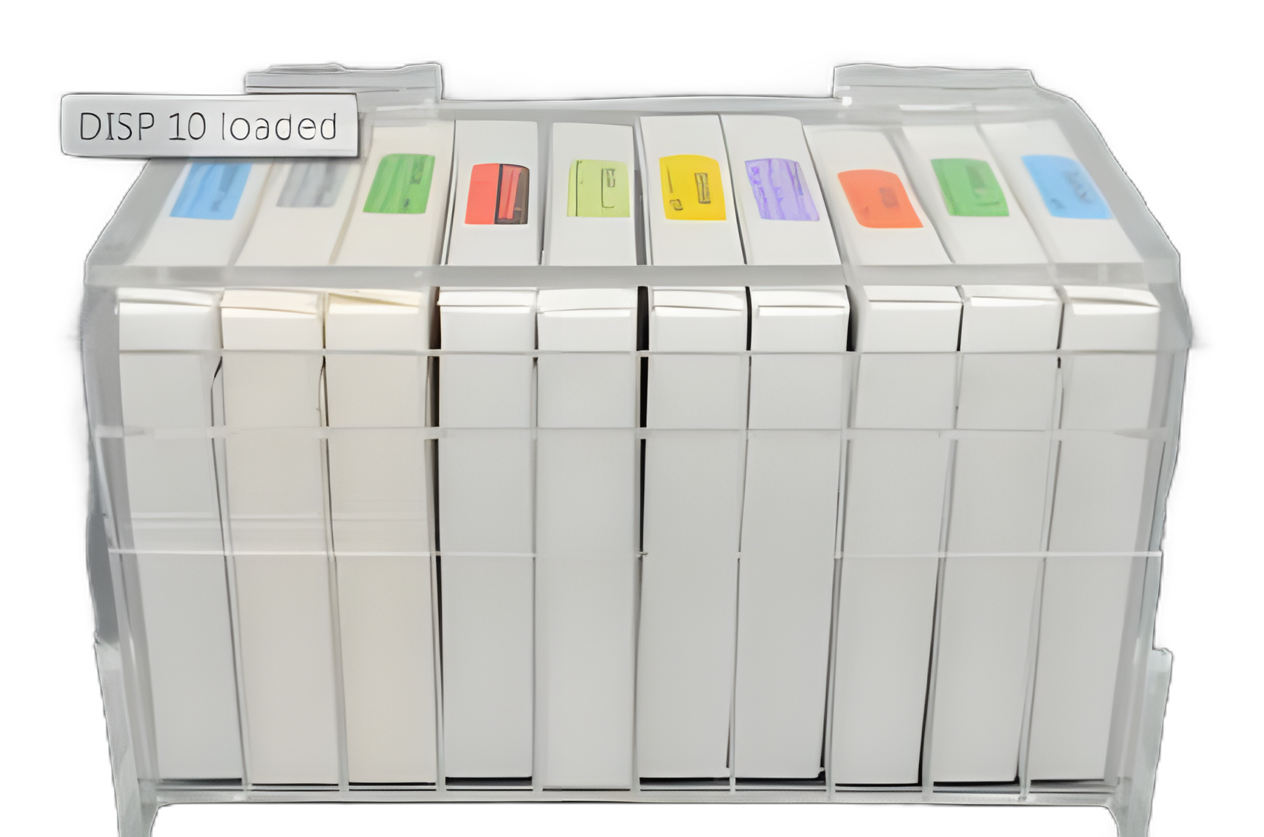 Shamrock Medical Label and Tape Dispenser - Holds 10 Rolls