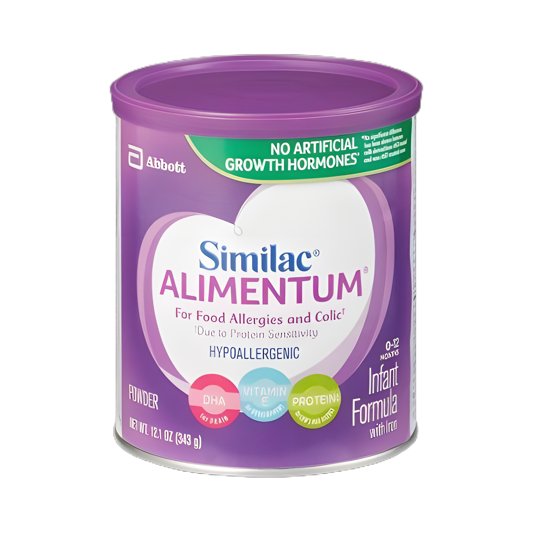 Similac® Alimentum® Hypoallergenic Infant Formula, Unflavored, 12.1 oz Powder
