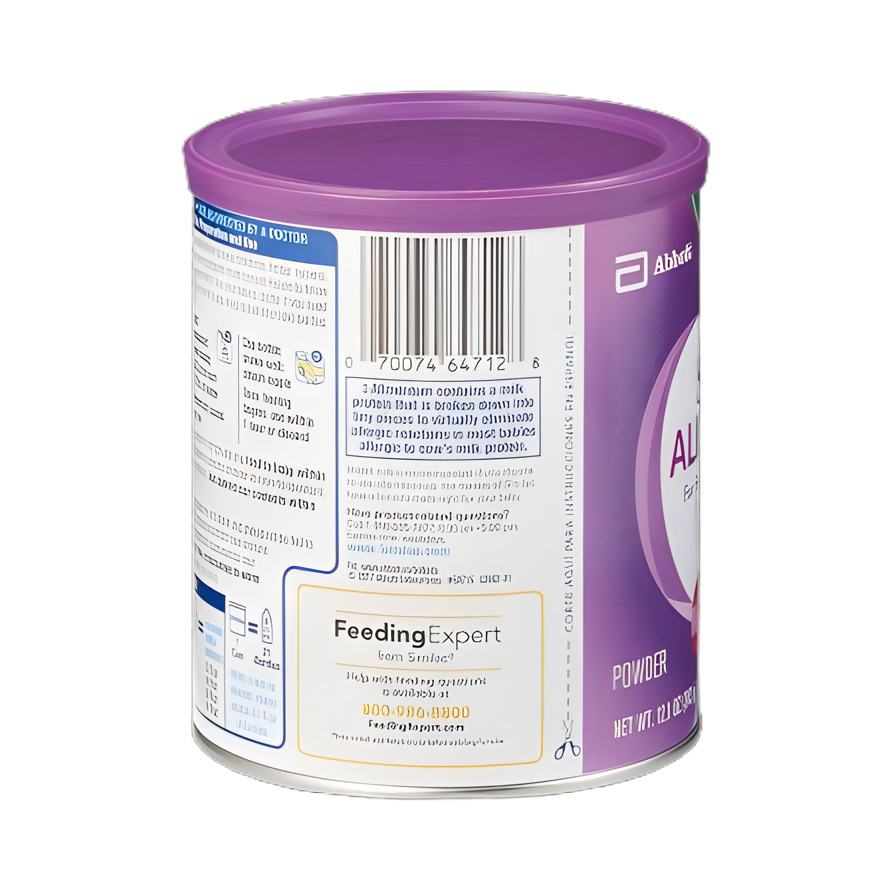 Similac® Alimentum® Hypoallergenic Infant Formula, Unflavored, 12.1 oz Powder