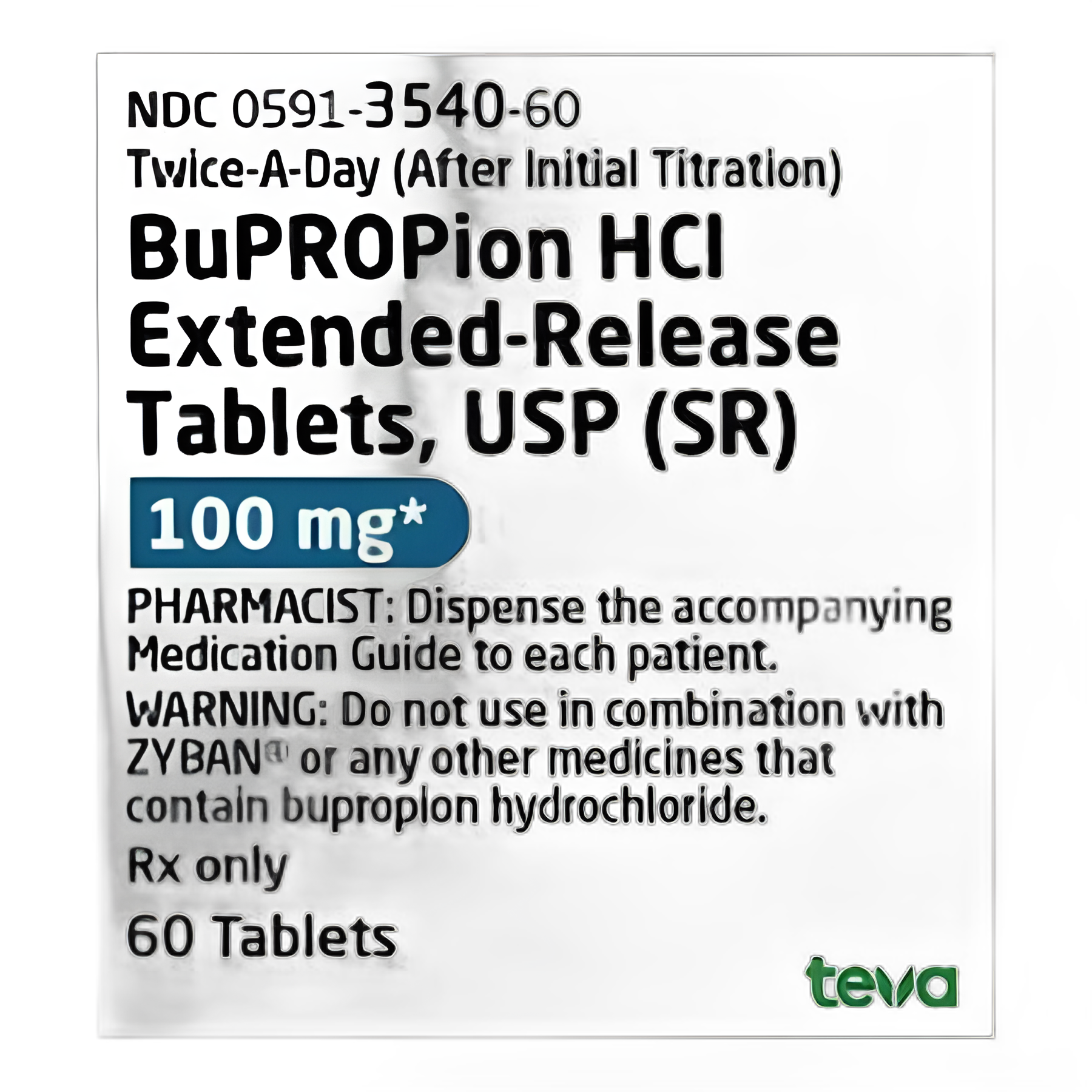 Bupropion HCl 75mg Tablets - Depression Treatment