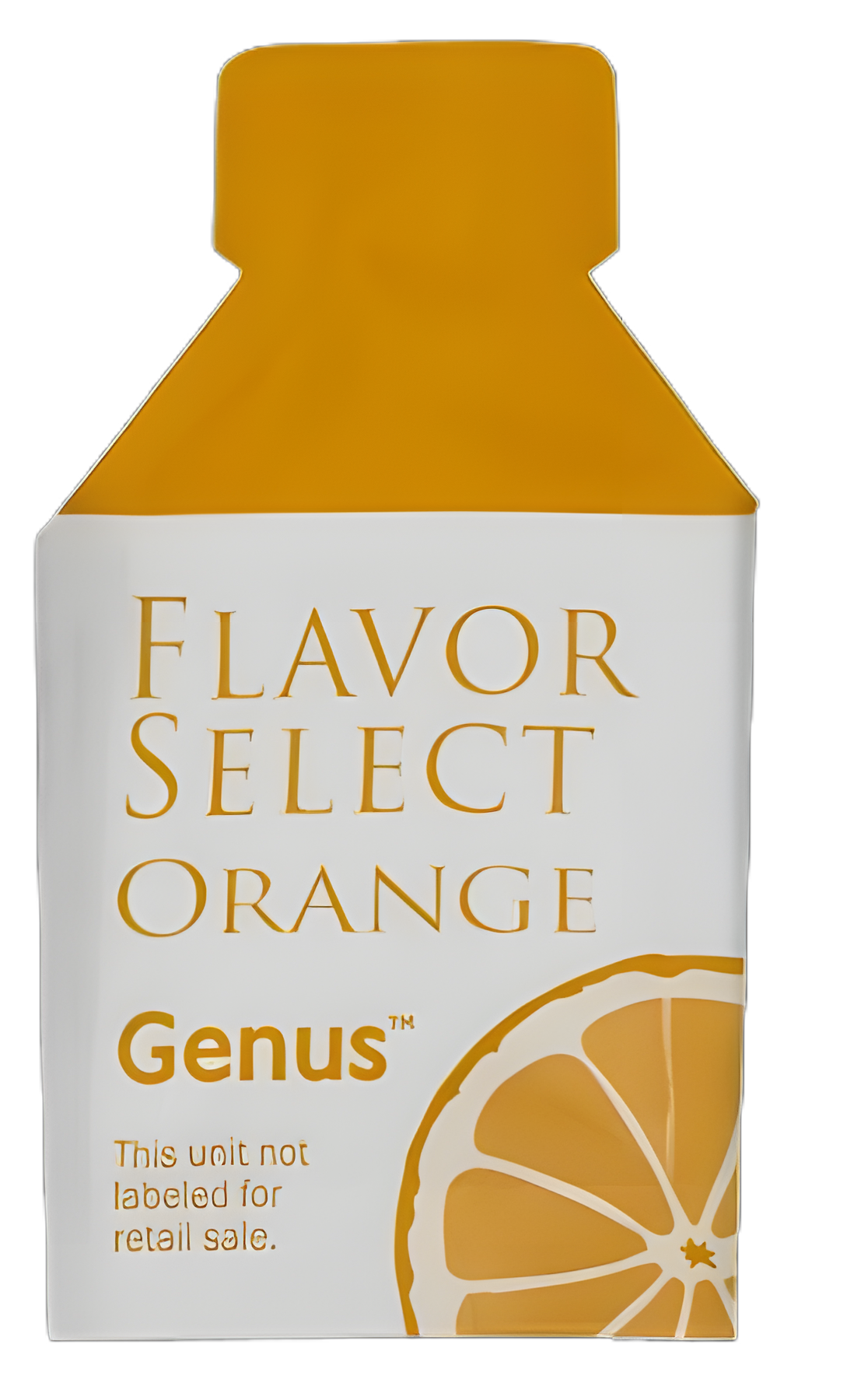 Flavor Packet Genus™Flavor Select Orange Flavor, Foil Pack, (24) 5 mL ...