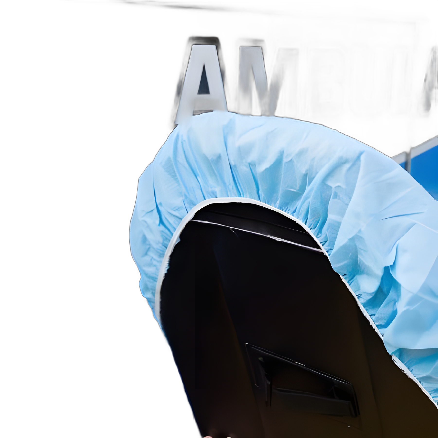 Stretcher Sheet Snug-Fit® Fitted Sheet 30 X 84 Inch Blue Polyethylene Disposable