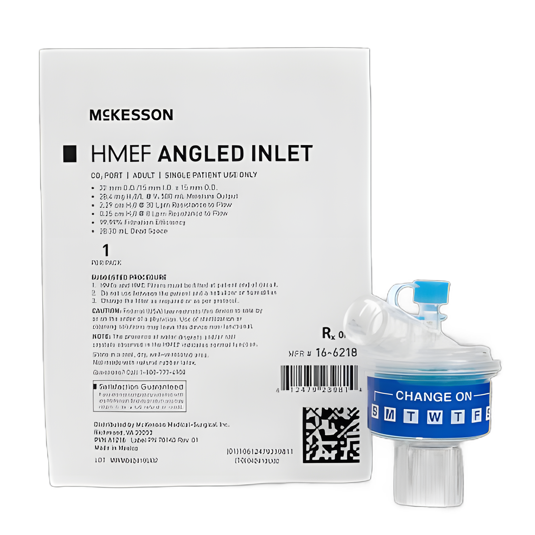 McKesson Heat & Moisture Exchanger with Filter