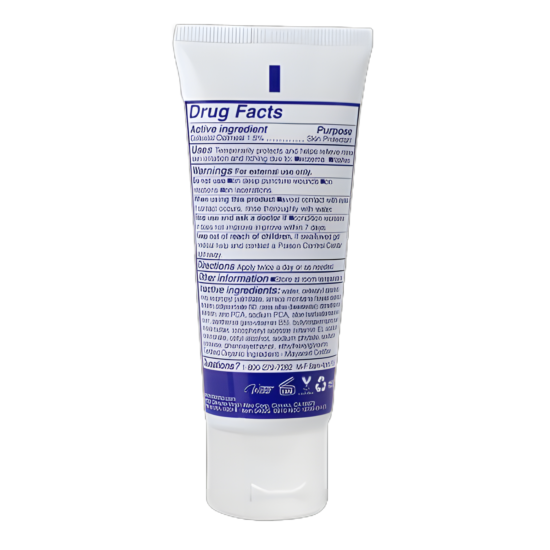 Itch Relief TriDerma MD® Eczema Fast Healing™ 0.5% - 1.5% Strength Cream 2.2 oz. Tube