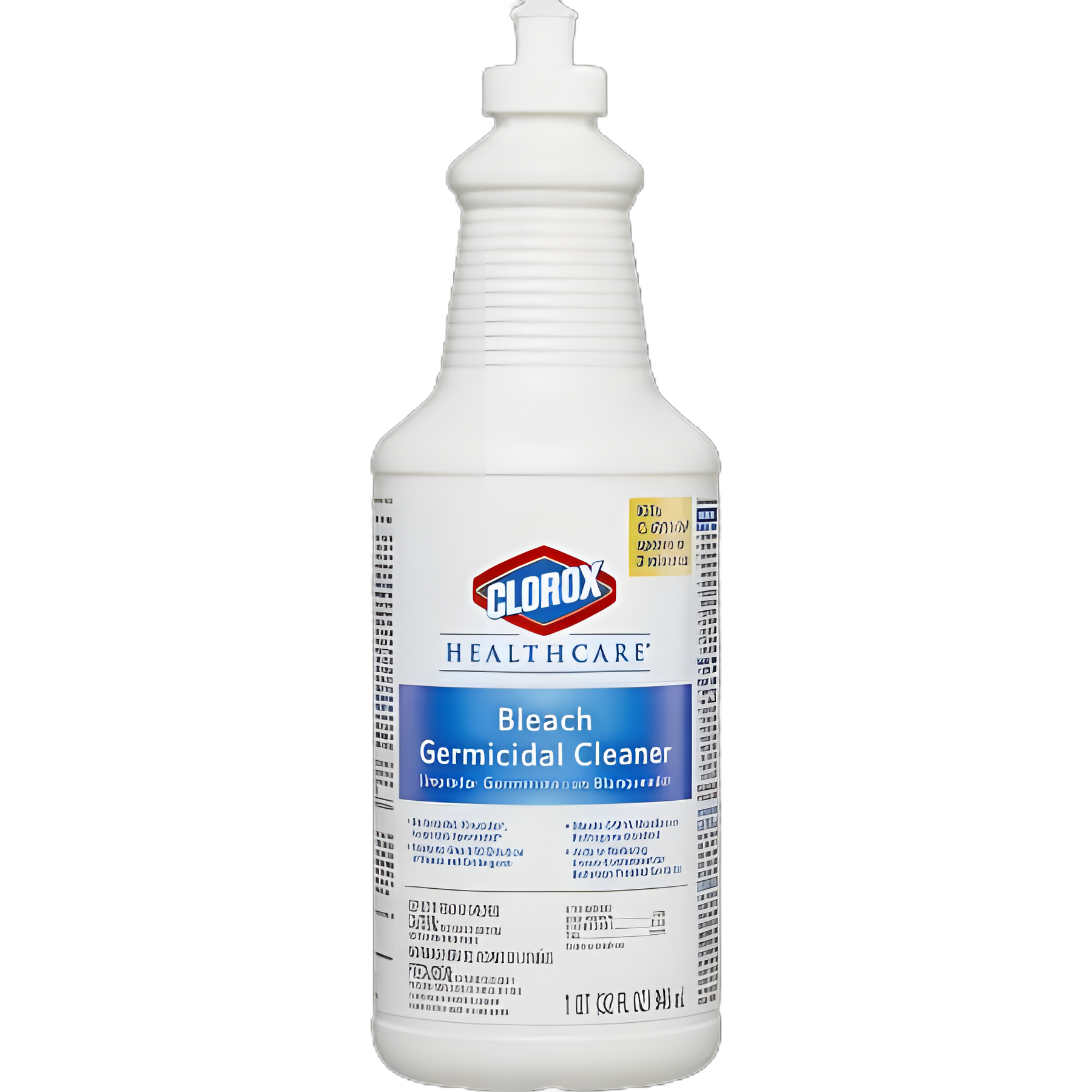 Clorox Healthcare® Bleach Germicidal Surface Disinfectant Cleaner Manual Squeeze Liquid 32 oz. Bottle Fruity Floral Bleach Scent NonSterile