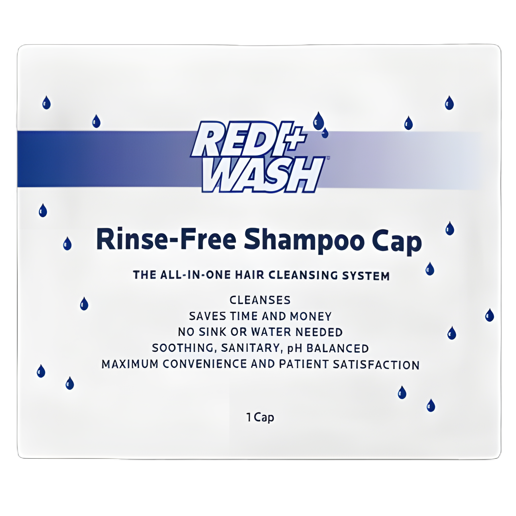 Shampoo Cap DawnMist® Redi+Wash® 1 per Pack Individual Packet Scented