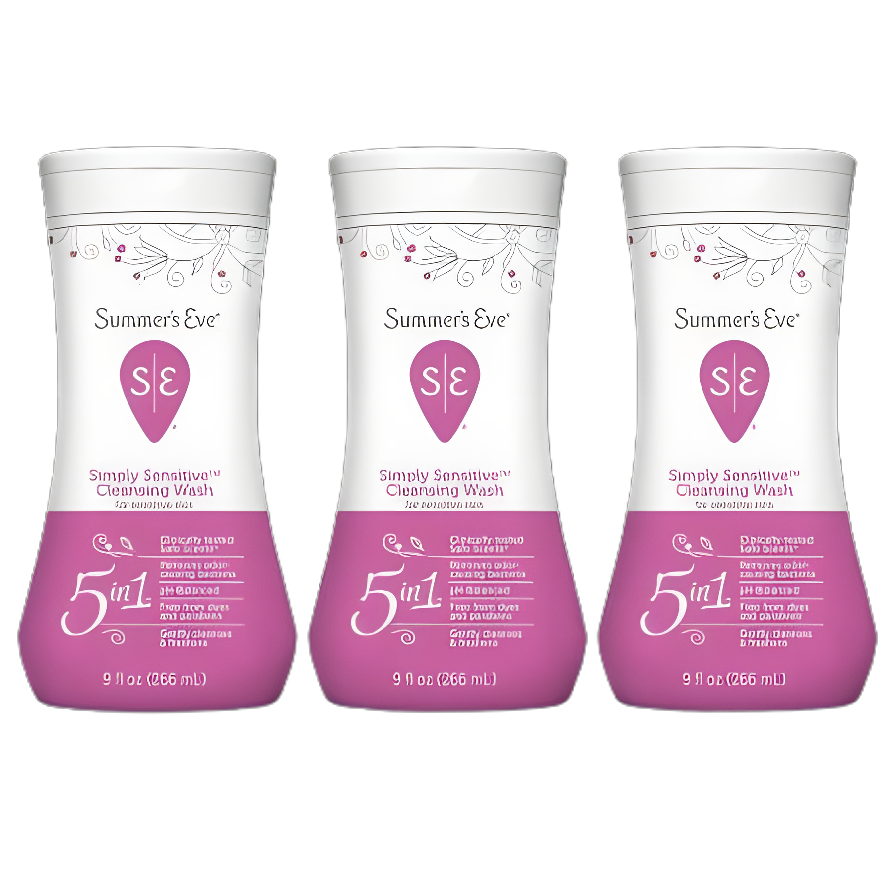 Feminine Wash Summer's Eve Liquid 9 oz. Bottle Scented