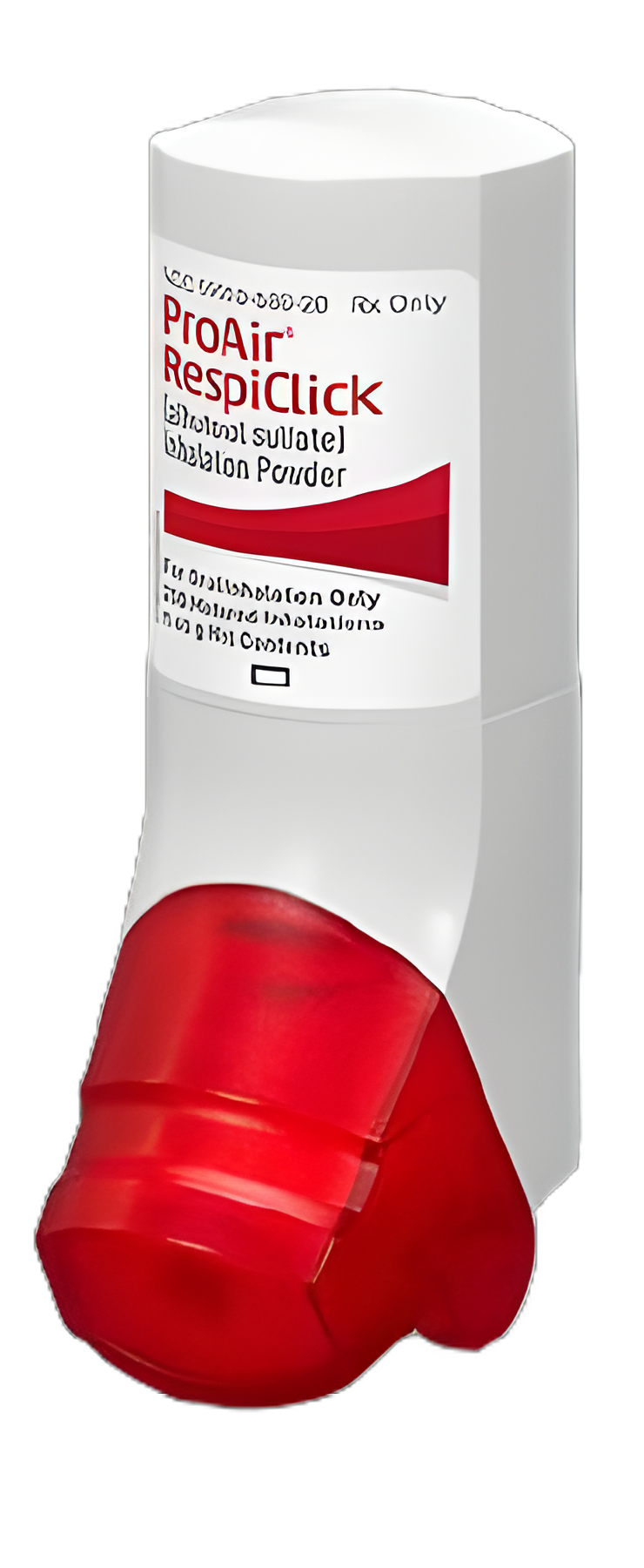Sureclick Inhaler ProAir® RespiClick Albuterol Sulfate 90 mcg Powder Metered-Dose Inhaler ...