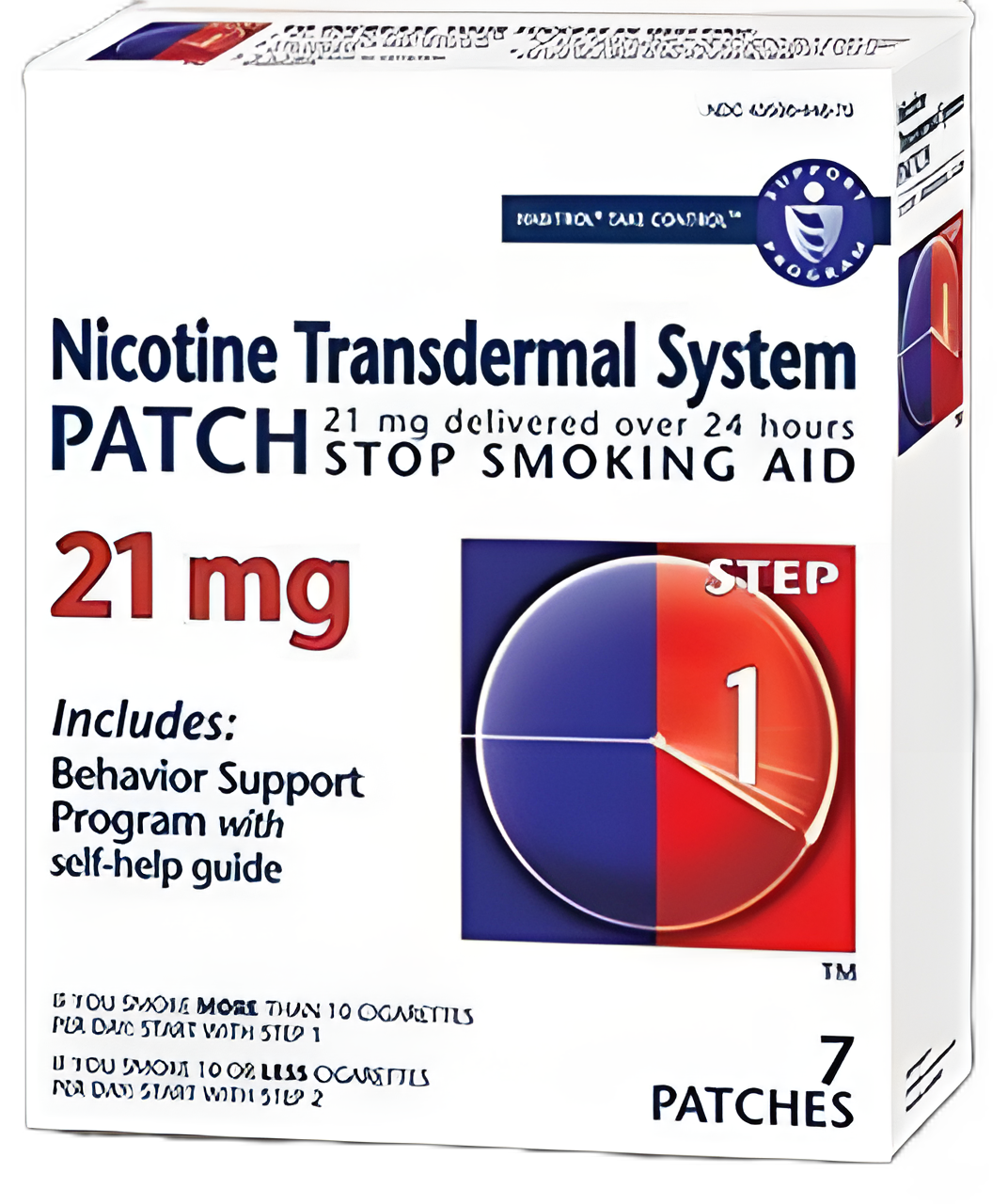 Stop Smoking Aid Habitrol® 21 mg Strength Transdermal Patch - 43598044870