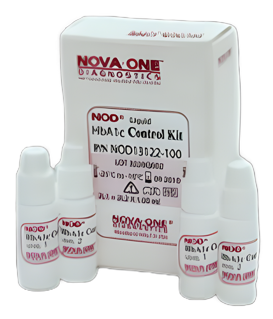 Diabetes Management Test Control Set Nova-one™ Hemoglobin A1c (HbA1c) 2 Levels 4 X 1 mL