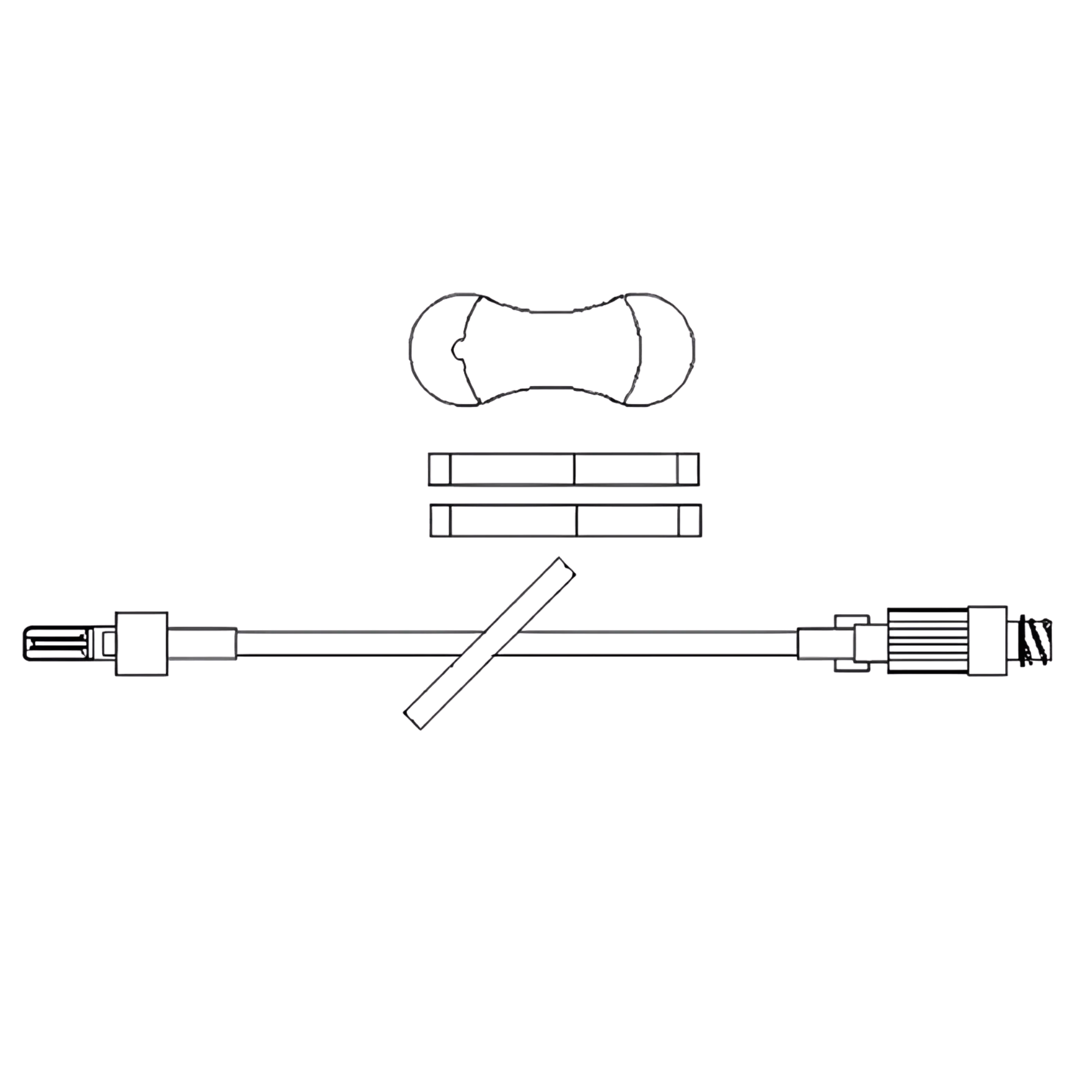 Baxter Small Bore IV Extension Set - Medical Supplies