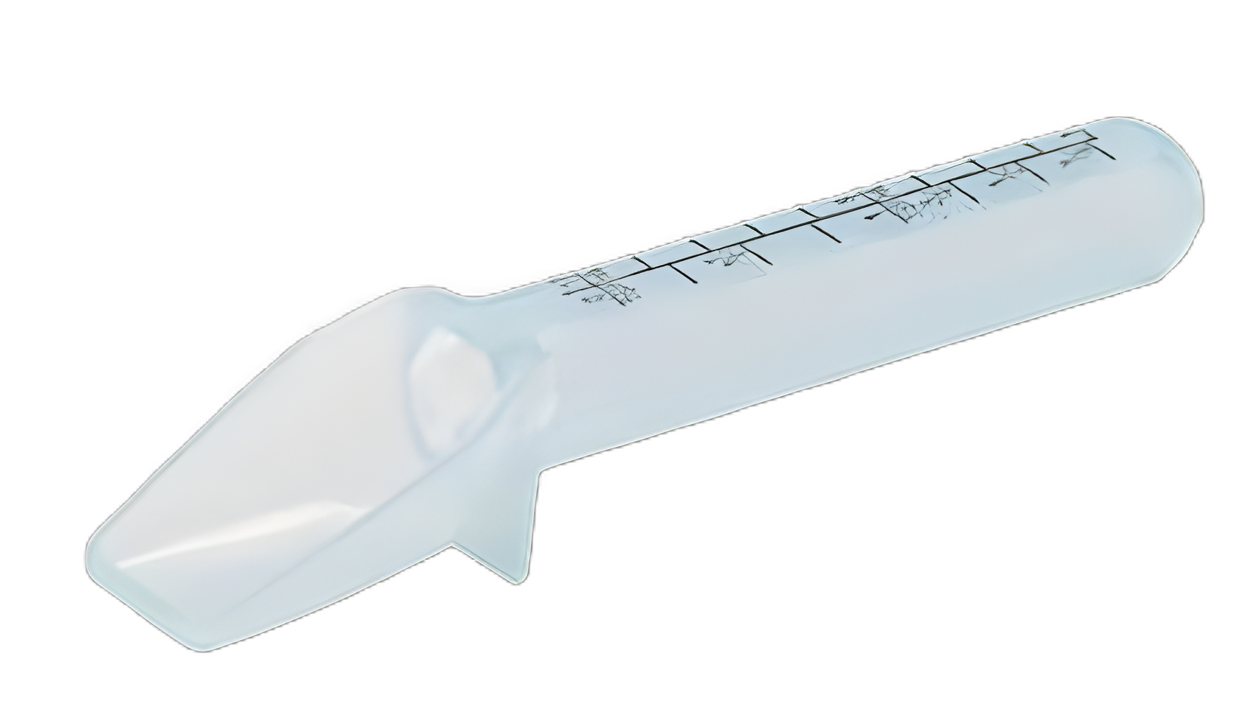 Medical Spoon Apex® With Graduations Clear