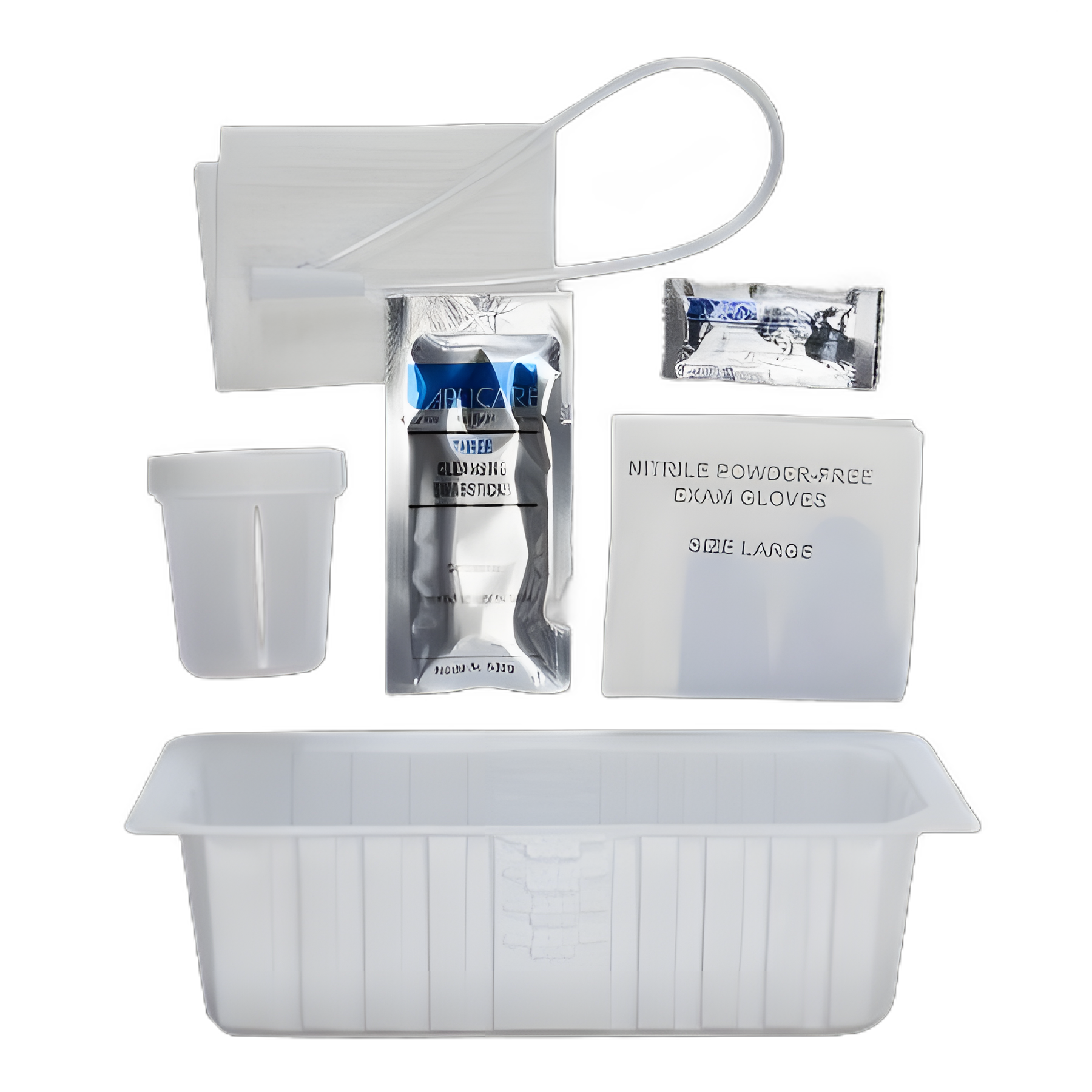 Intermittent Catheter Tray Kenguard™ Open System / Urethral 14 Fr. Without Balloon Vinyl