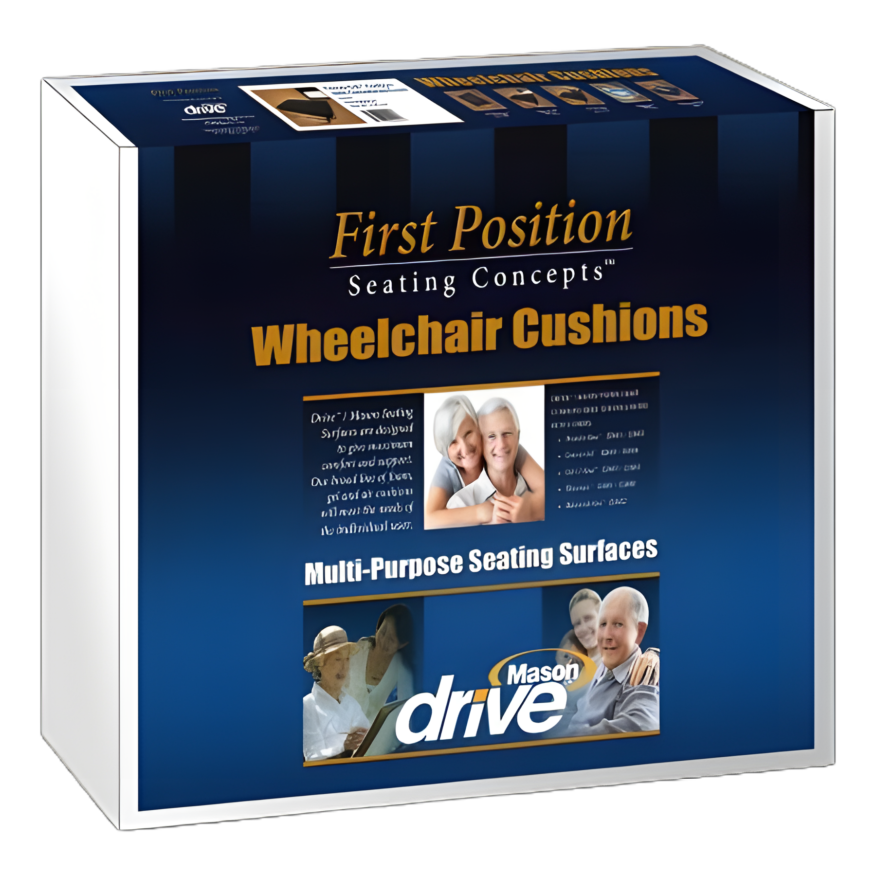 Seat Cushion Premier One 16 W X 16 D X 3 H Inch Foam