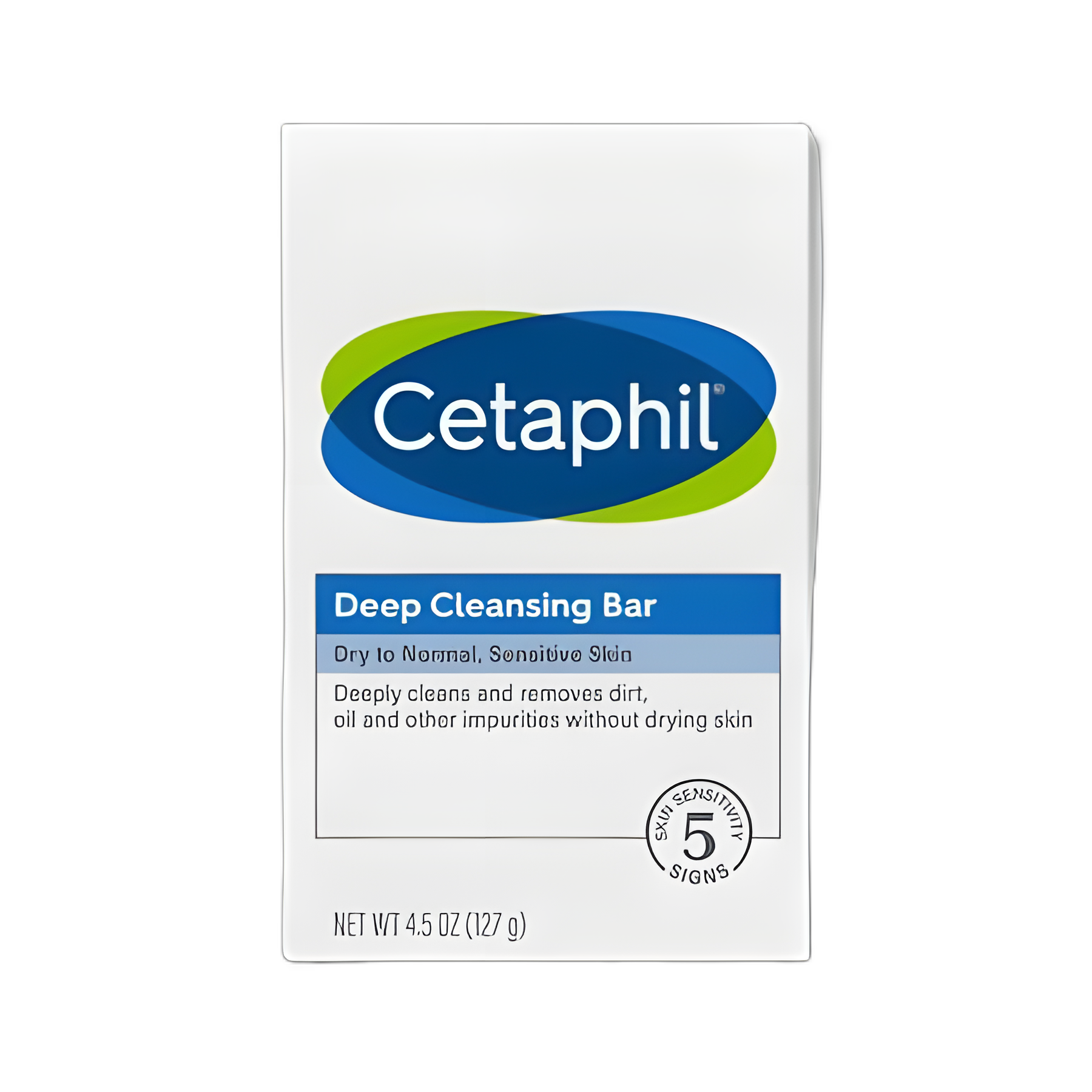 Soap Cetaphil® Deep Cleansing Bar 4.5 oz. Box Gentle Scent