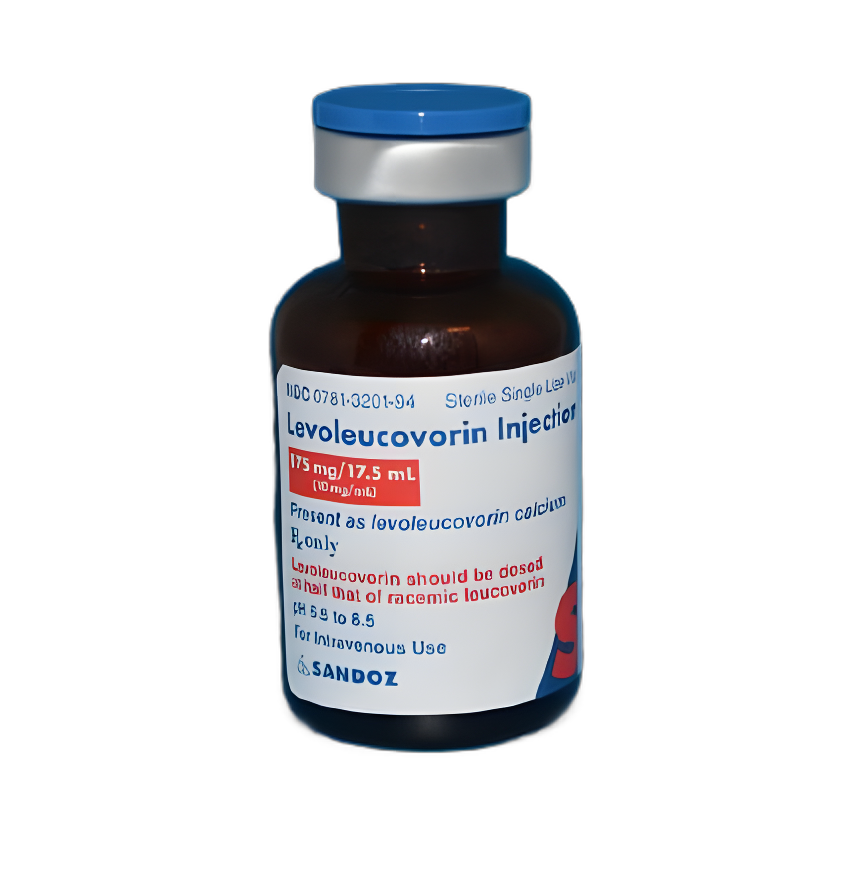 Levoleucovorin Calcium 10 mg/mL by Sandoz - Preservative-Free