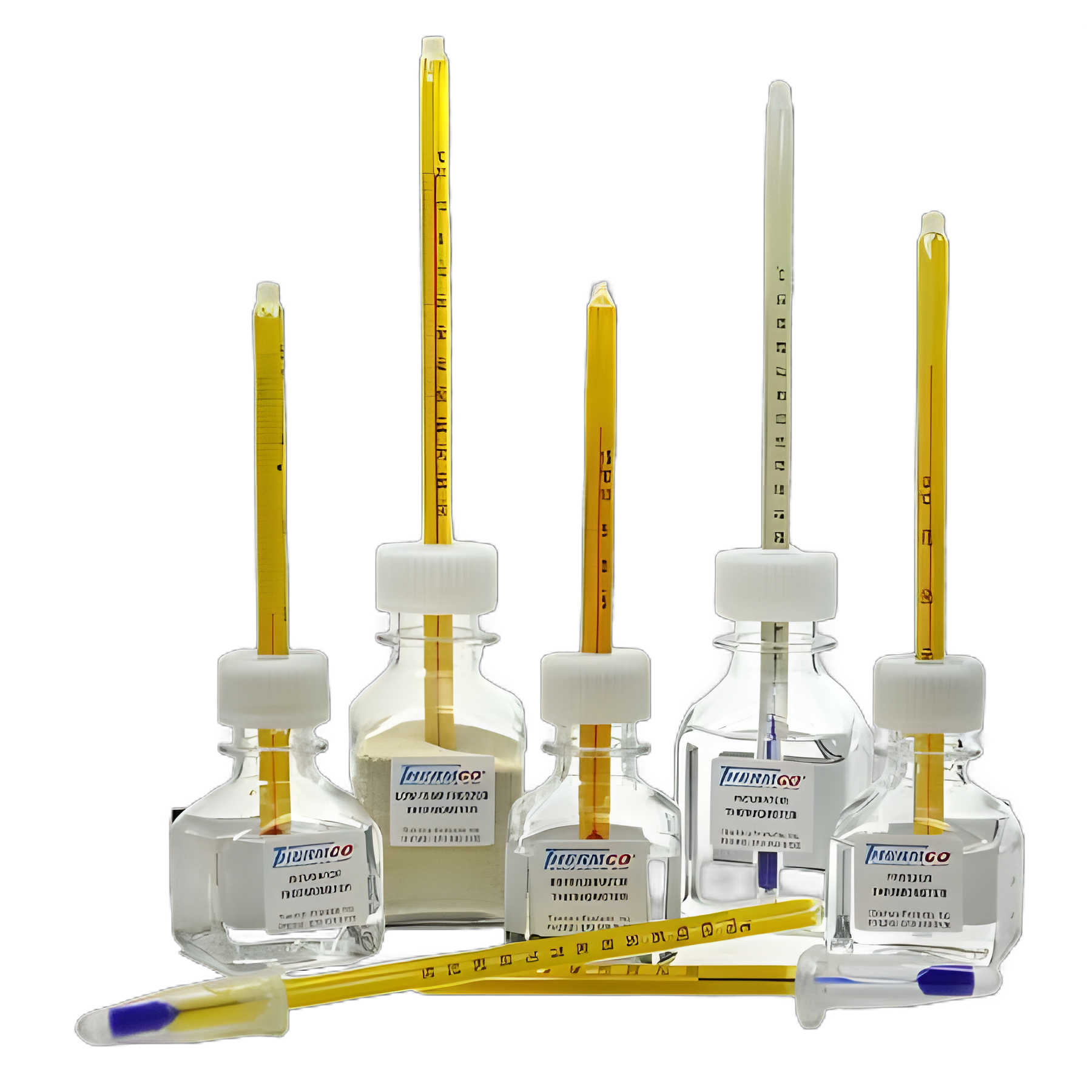 Accu-Temp™ Mercury-Filled Celsius Thermometer -5° to 15°C for Laboratory and Medical Use