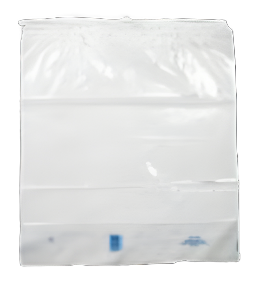 Patient Belongings Bag 17 X 17 Inch Plastic Drawstring Closure Clear
