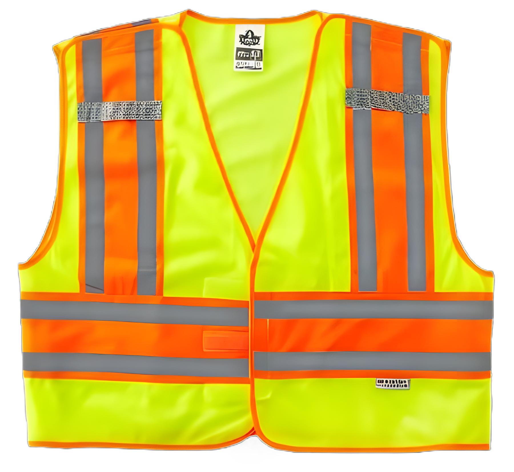 Safety Vest GloWear® 8245PSV Small / Medium Lime / Orange 1 Pocket Unisex