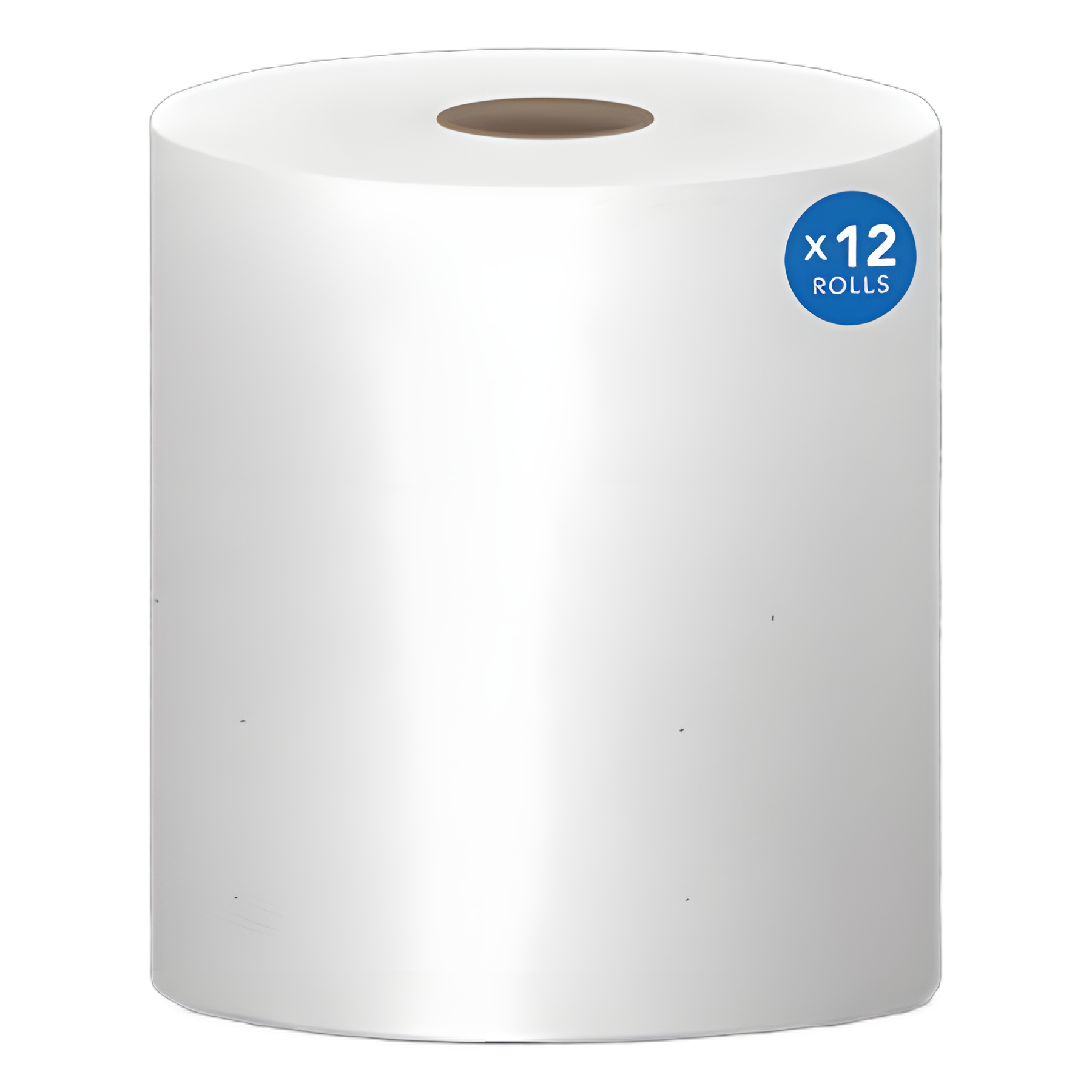 Essential High Capacity Hard Roll Towels for Business, Absorbency Pockets, 1-Ply, 8" x 1,000 ft, 1.5" Core, White,12 Rolls/CT