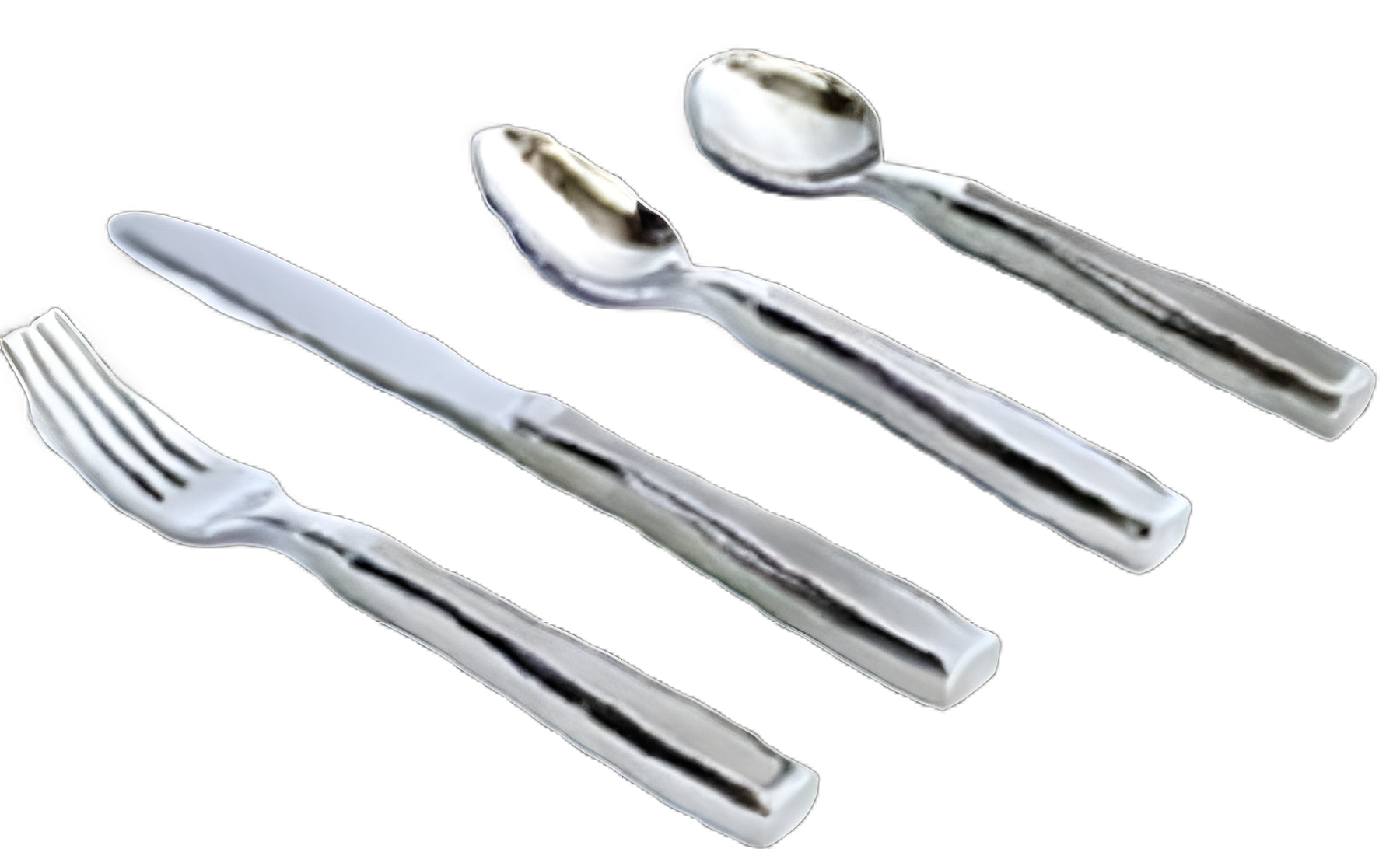 Soup Spoon Keatlery™ Weighted / Comfort Grip Silver Stainless Steel