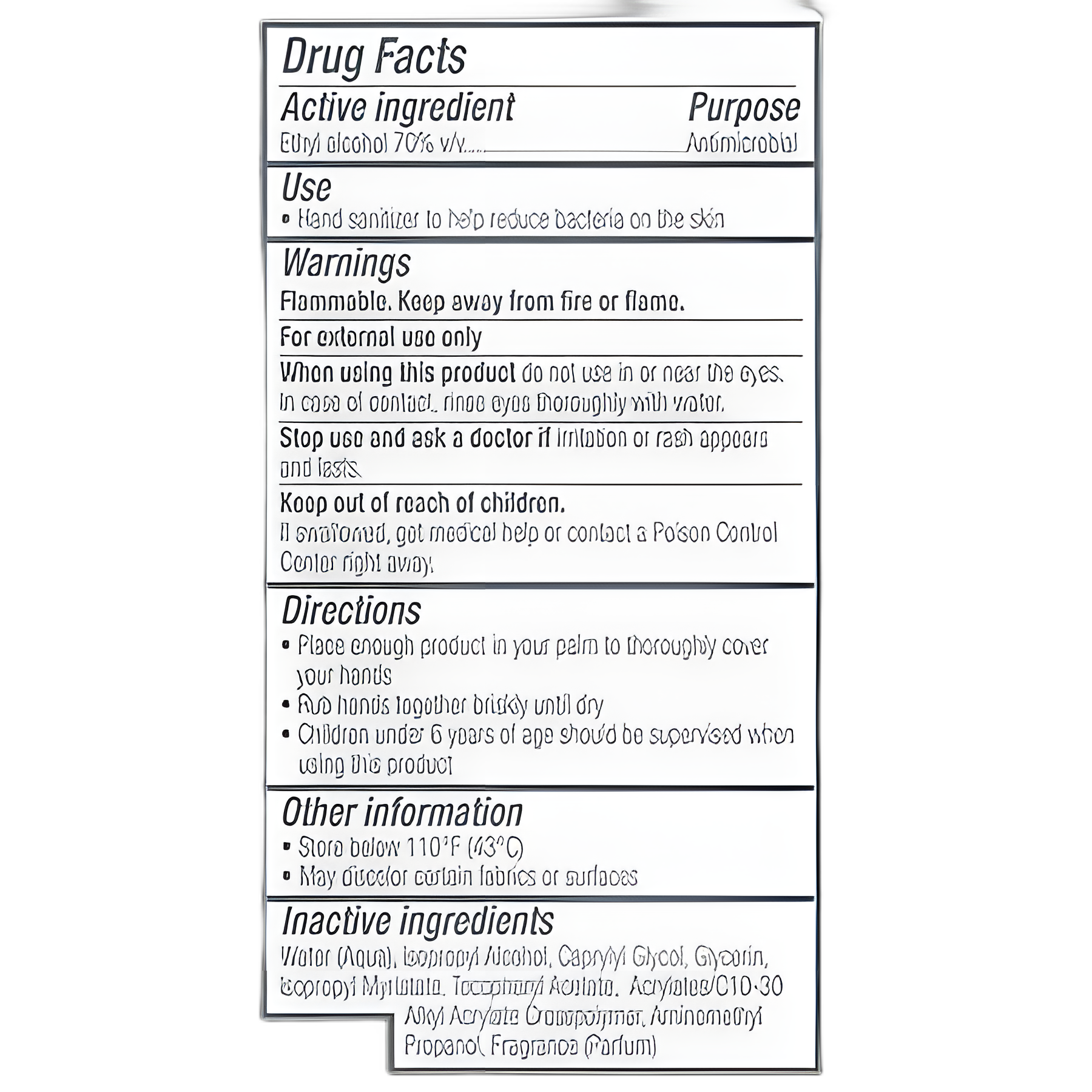 Hand Sanitizer Purell® Advanced 1.5 Liter Ethyl Alcohol Gel Pump Bottle