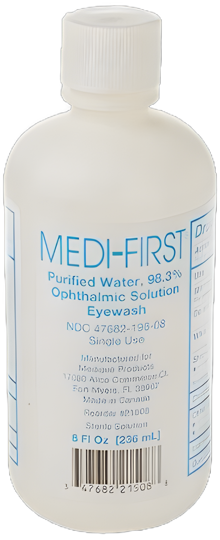 Medi-First® 8 oz Eye Wash - Eye Irritation Relief