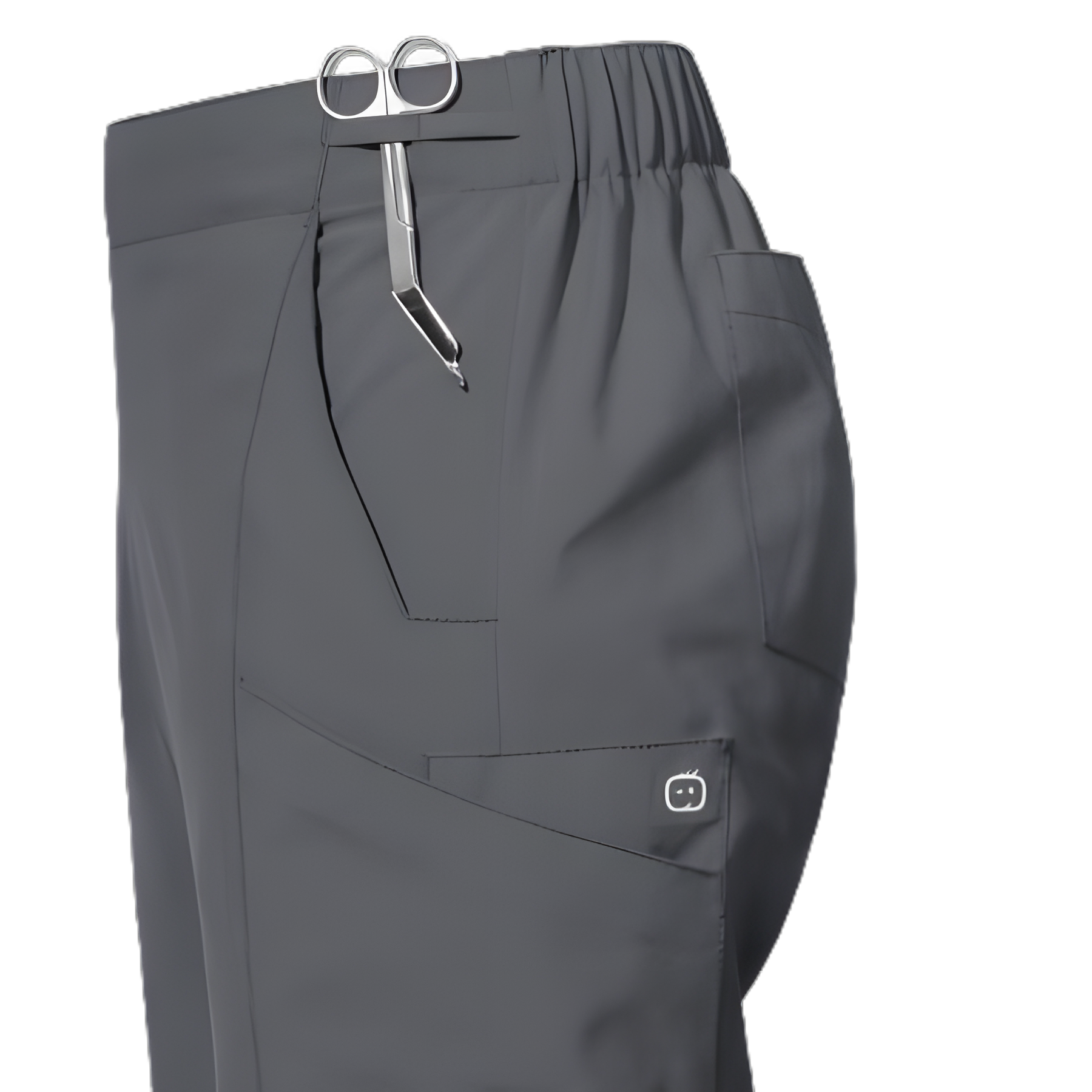 Scrub Pants Wink™W123® Cargo Large Pewter Female