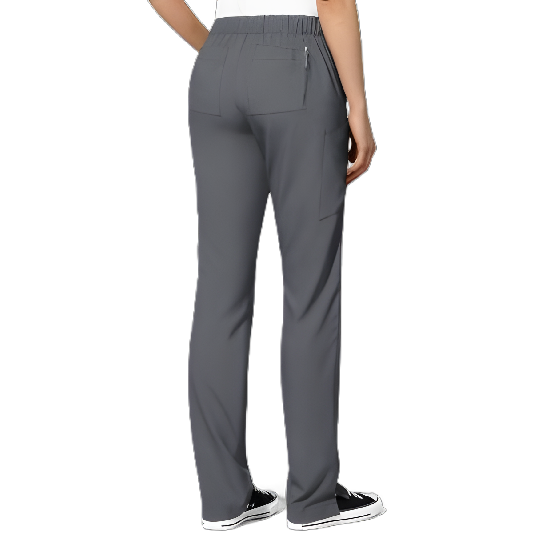 Scrub Pants Wink™W123® Cargo Large Pewter Female