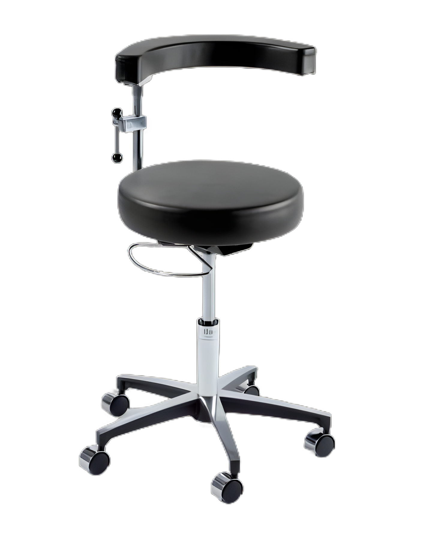 Ritter® 279 Classic Series Air Lift Surgeon Stool with Backrest and Pneumatic Height Adjustment