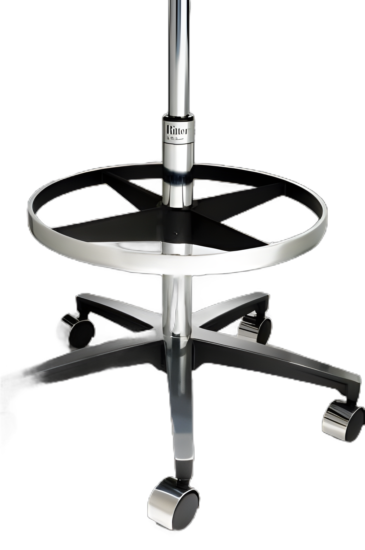Ritter® 279 Classic Series Air Lift Surgeon Stool with Backrest and Pneumatic Height Adjustment