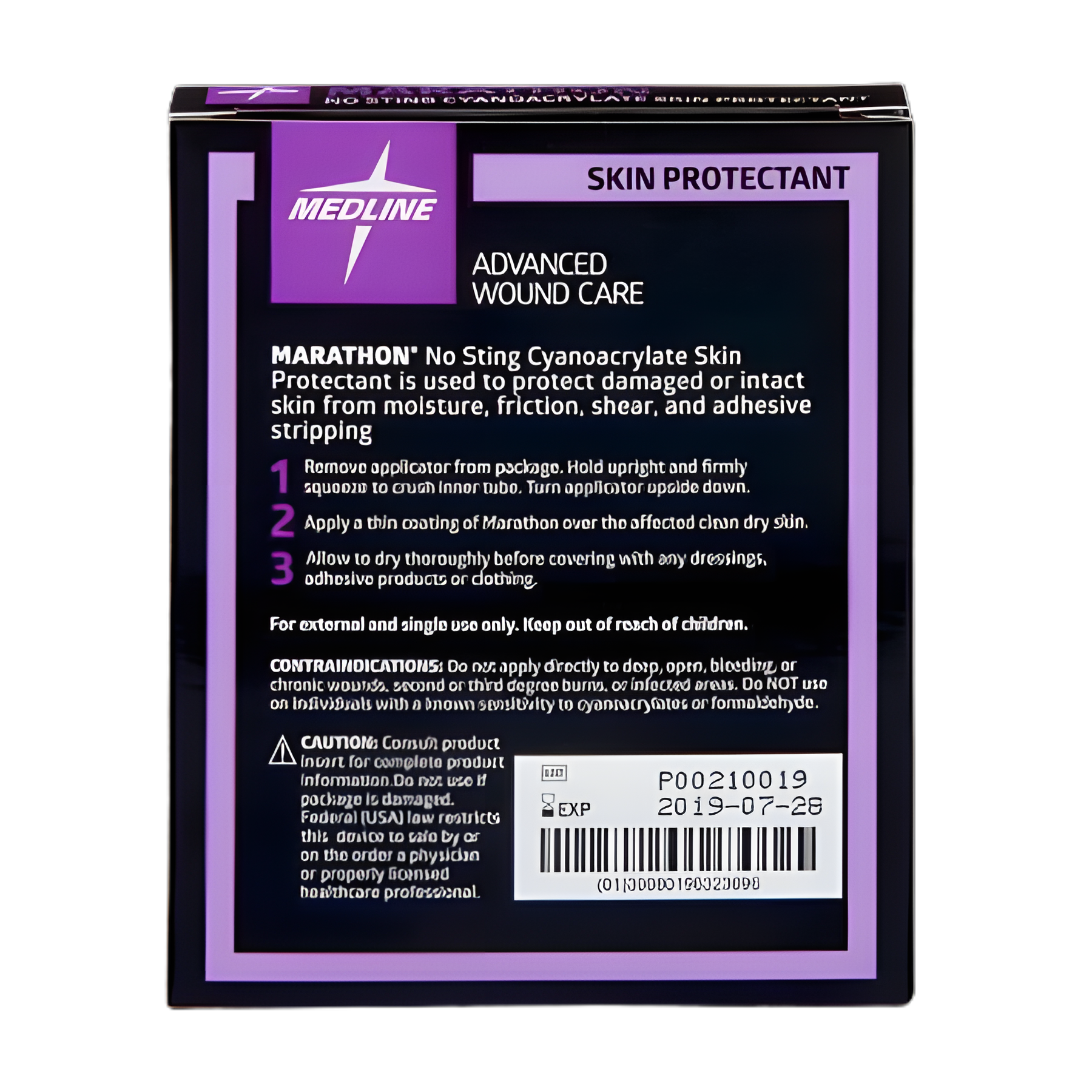 Skin Barrier Applicator Marathon® Cyanoacrylate Applicator Bottle Sterile