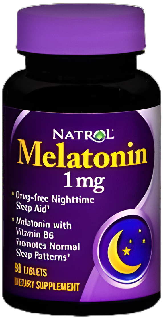 Natural Sleep Aid Natrol® 90 per Bottle Tablet 1 mg Strength - 04746900465