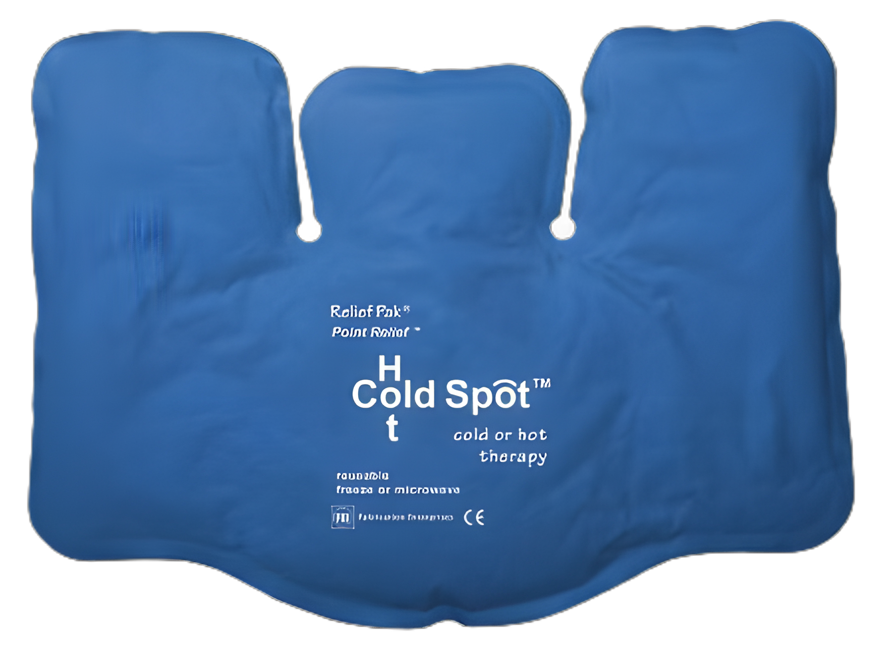Hot / Cold Pack Relief Pak® Cold n’ Hot® Sensaflex® Compress - Tri-Sectional General Purpose 8 X 16 Inch Fabric / Gel Reusable
