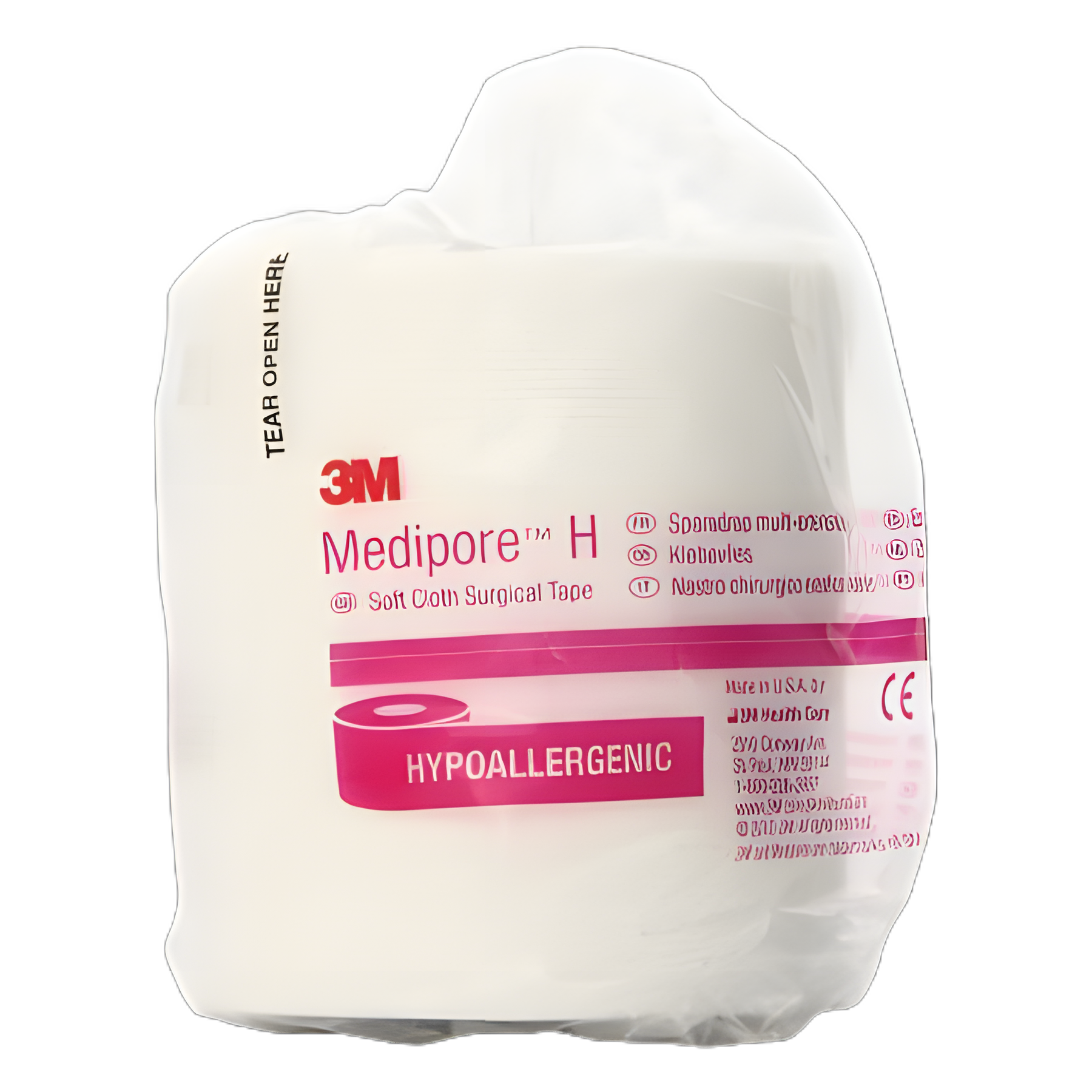 Perforated Medical Tape 3M™ Medipore™ H White 3 Inch X 10 Yard Soft Cloth NonSterile