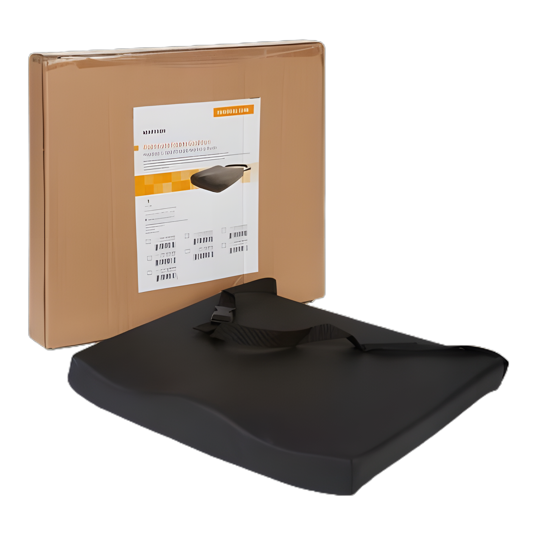 McKesson Bariatric Foam Seat Cushion 24x18x3 - Gel-Infused Comfort