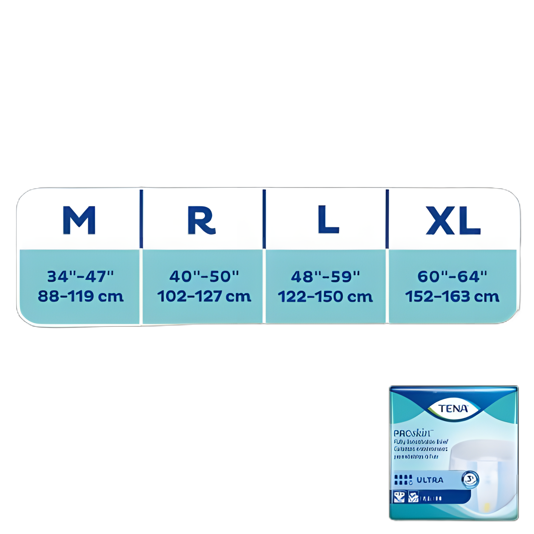 Unisex Adult Incontinence Brief TENA ProSkin™ Ultra Medium Disposable Heavy Absorbency