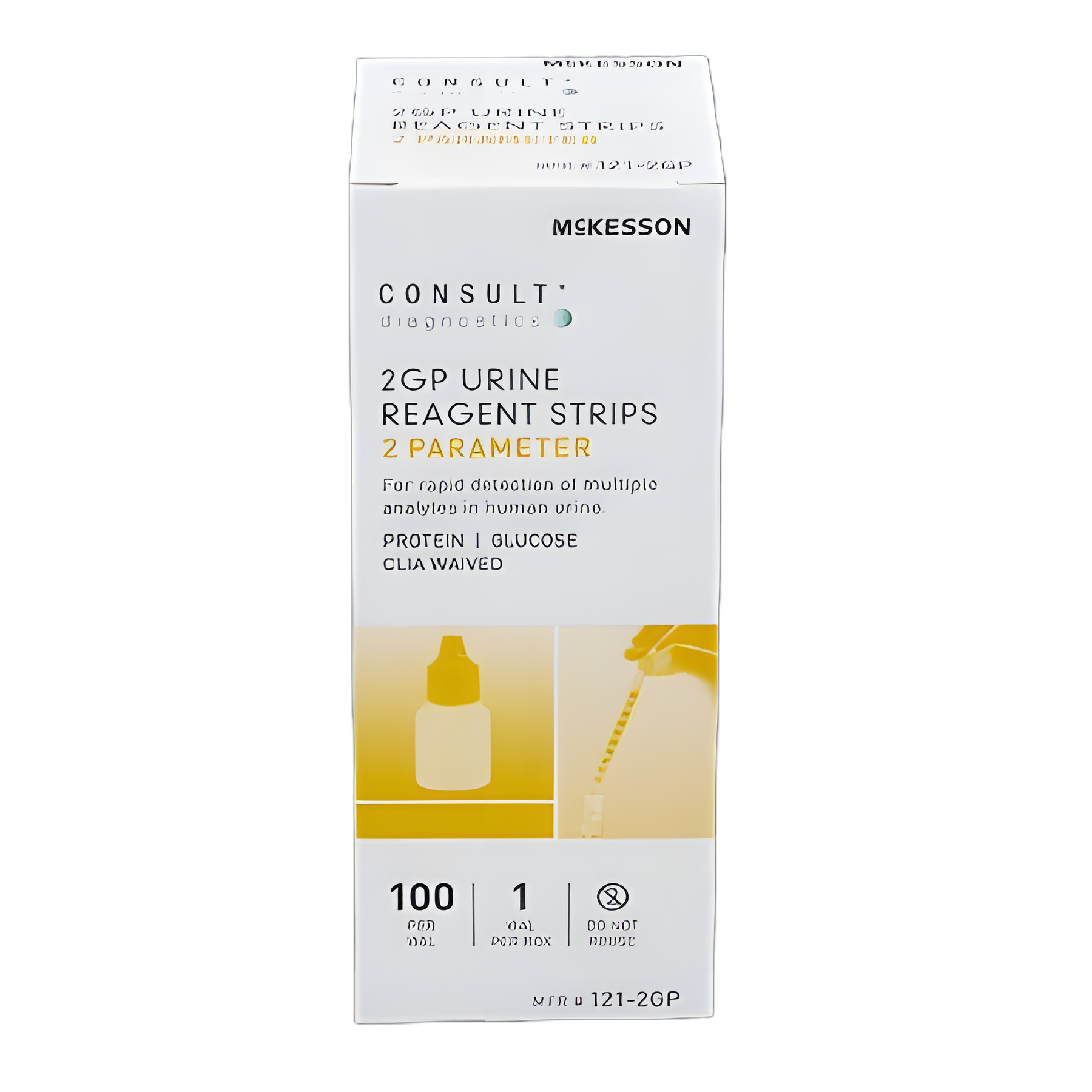 Urinalysis Reagent McKesson Consult™ Glucose, Protein For McKesson CONSULT 120 Ultra Urine Analyzer (MFR # 121-120)
