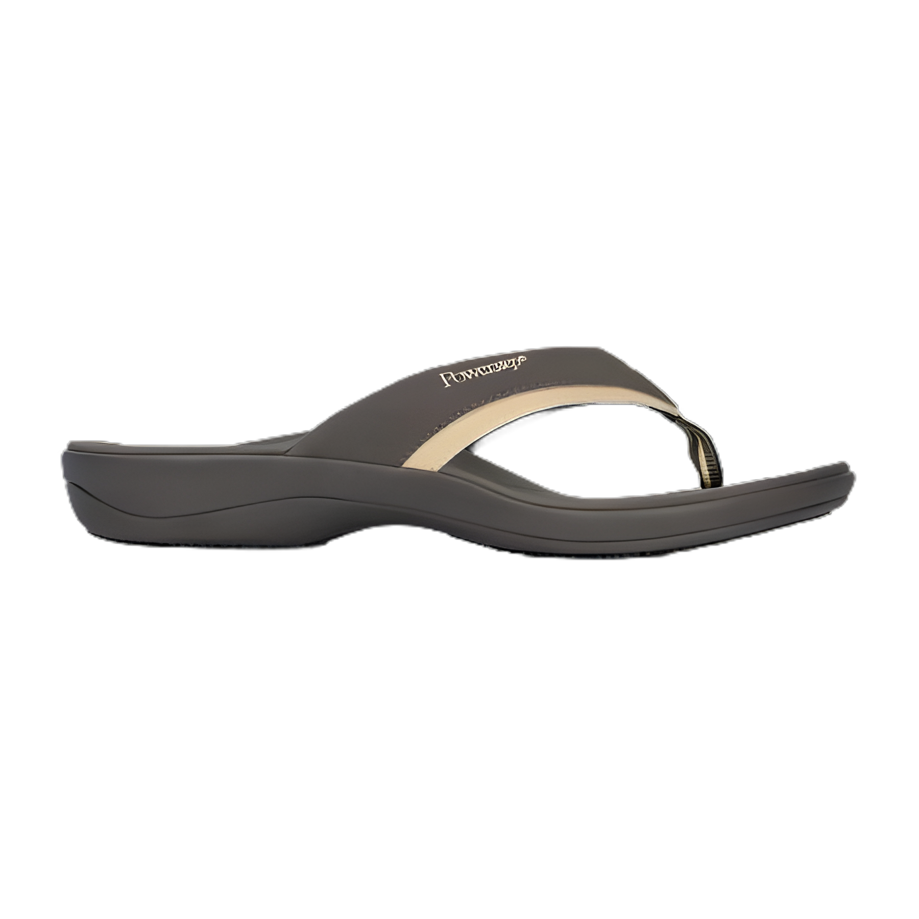 Powerstep Men's Fusion Orthotic Sandals for Plantar Fasciitis Relief - Brown