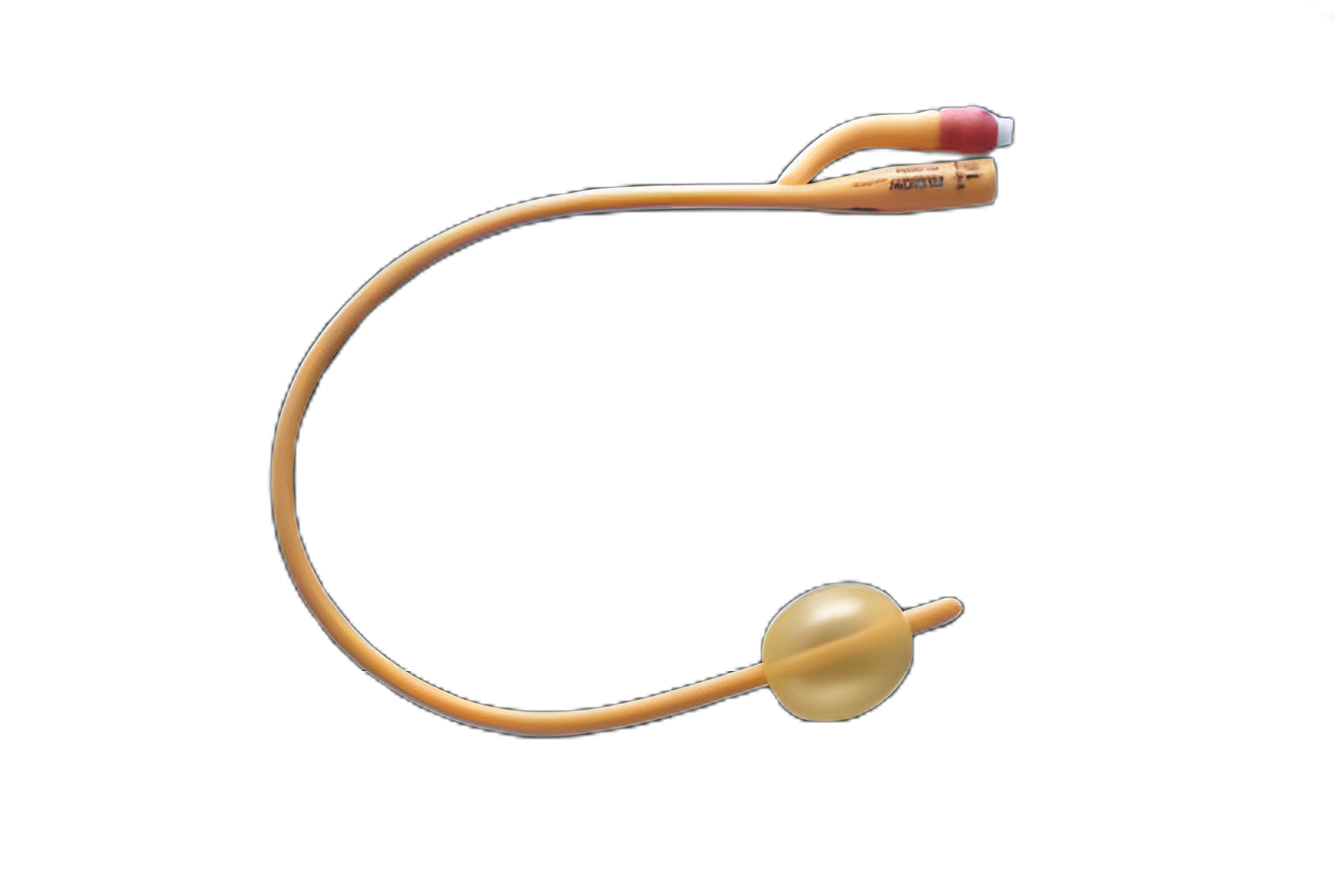 Foley Catheter Rusch Gold® 2-Way Standard Tip 30 cc Balloon 16 Fr. Silicone Coated Latex