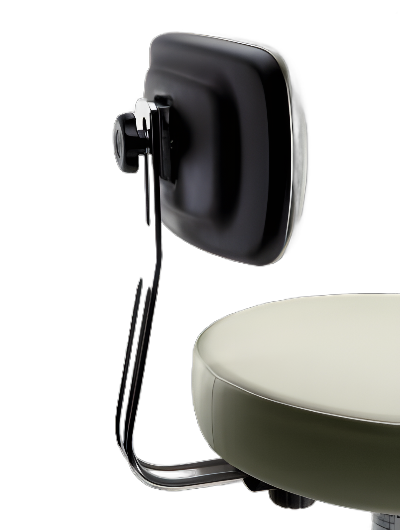 Ritter® 271 Adjustable Medical Stool with Backrest