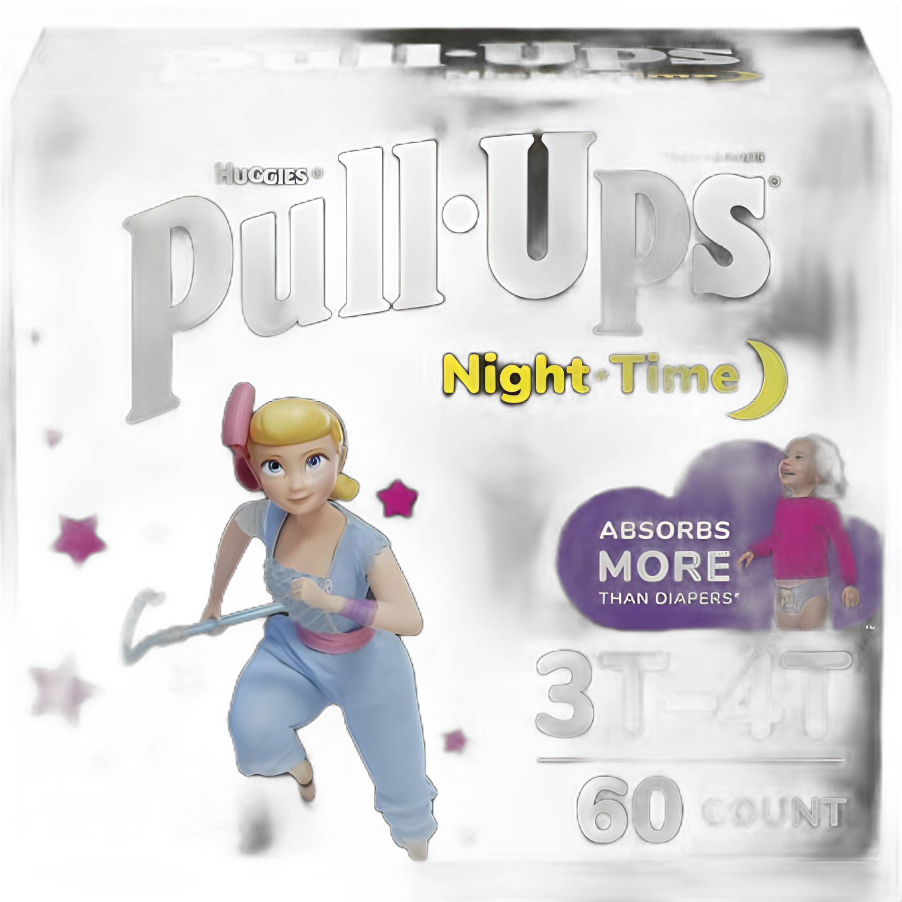 3T-4T Female Toddler Training Pants | Night-Time Heavy Absorbency