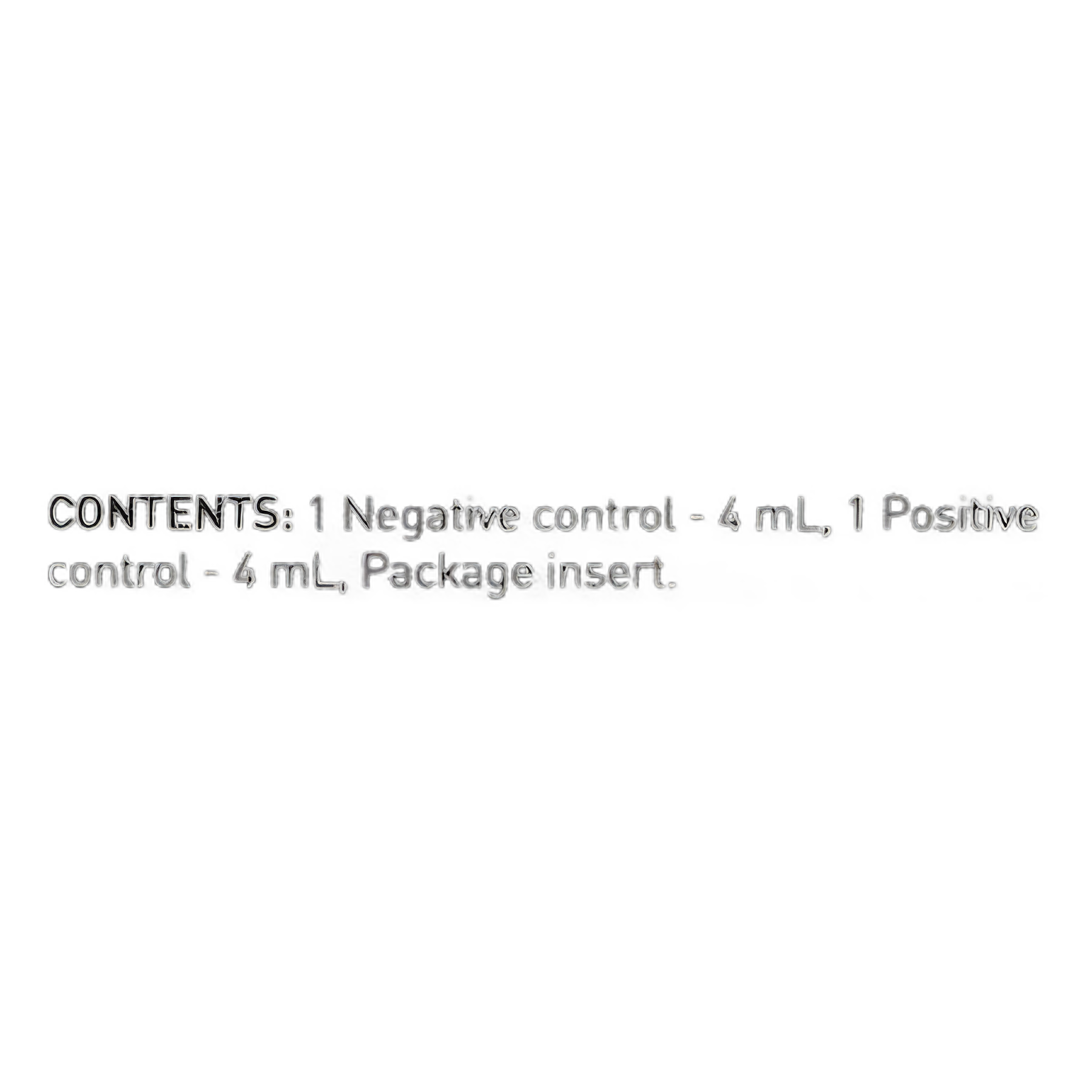 Reproductive Endocrinology Control Set McKesson Consult™ Pregnancy (hCG) Testing Positive Level / Negative Level 2 X 4 mL