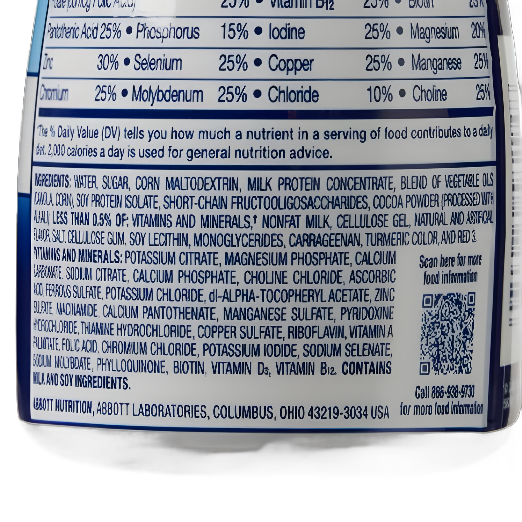 Oral Supplement Ensure® Original Therapeutic Nutrition Shake Milk Chocolate Flavor Liquid 8 oz. Bottle