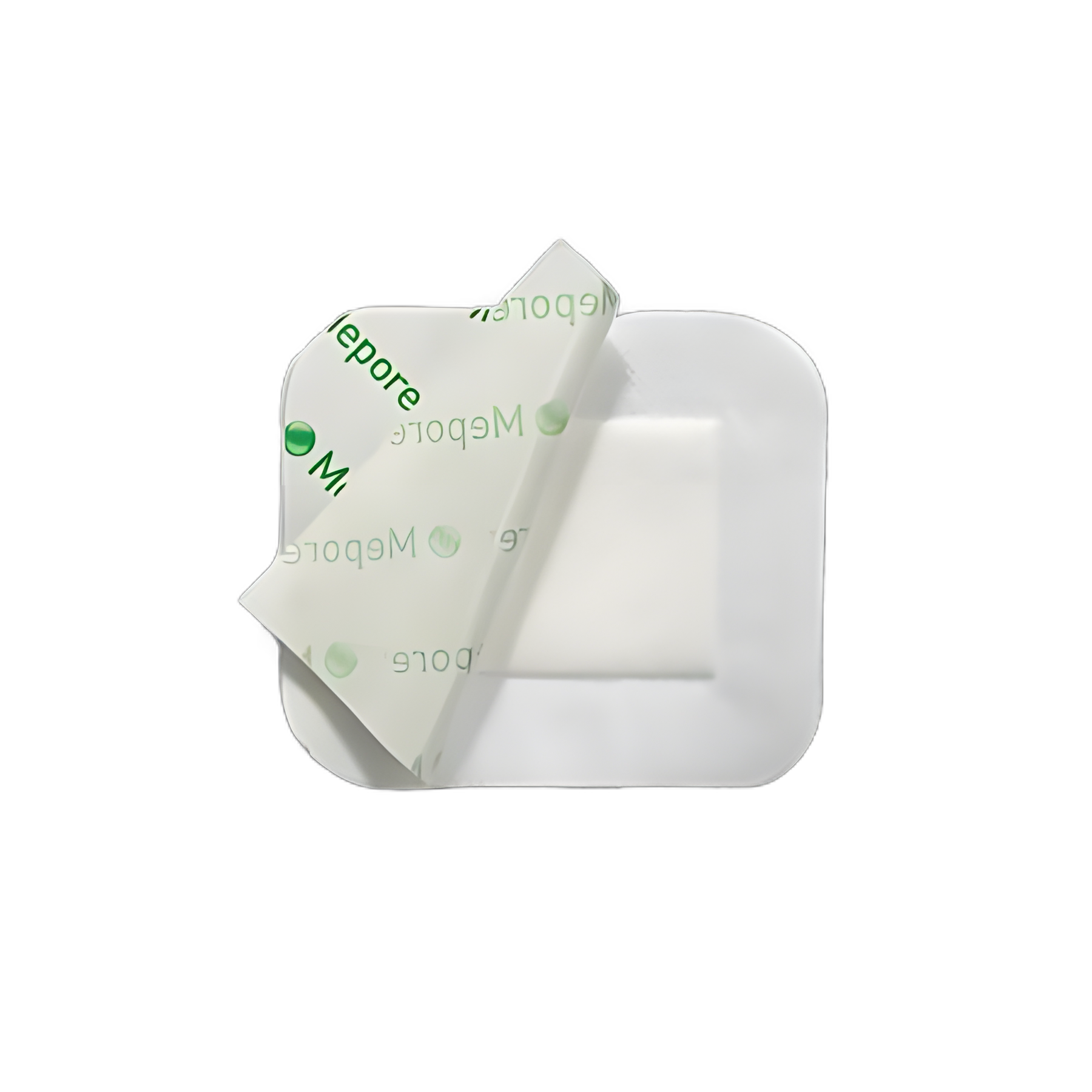 Adhesive Dressing Mepore® 3-3/5 X 4 Inch Nonwoven Spunlace Polyester Rectangle White Sterile