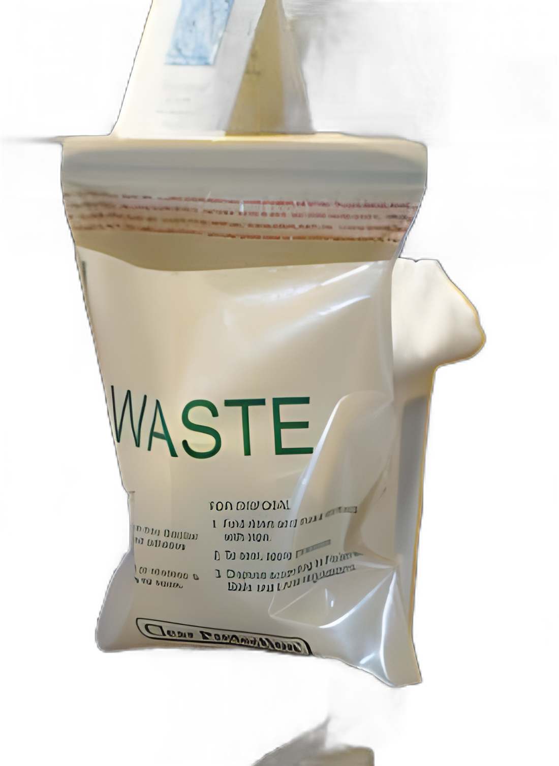 Bedside Bag 9 X 10 Inch White Polyethylene