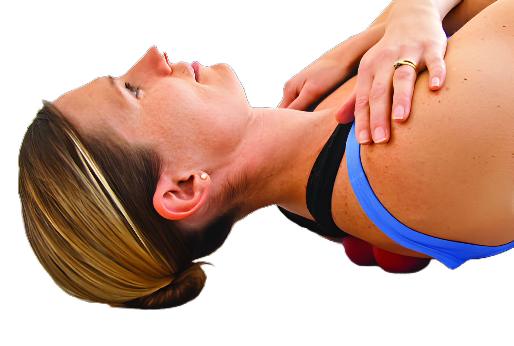 BakBalls® Massage Ball for Back and Neck Pain Relief - 2-1/2 X 2-1/2 X 5 Inch