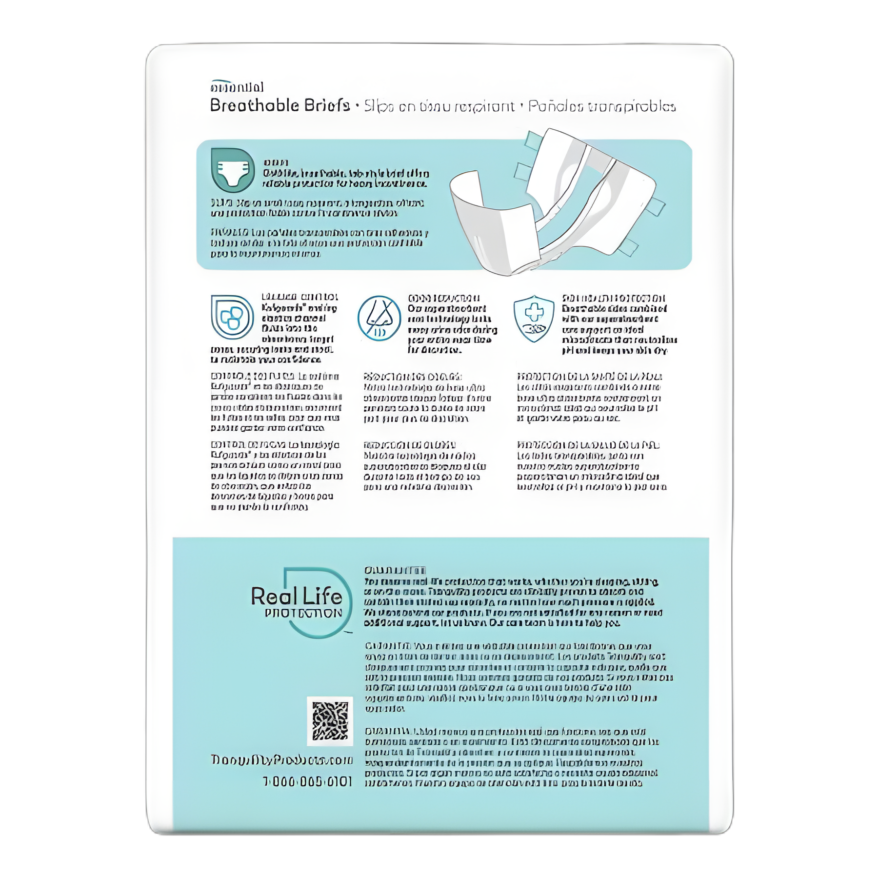 Tranquility Essential Heavy Absorbency Briefs - Large