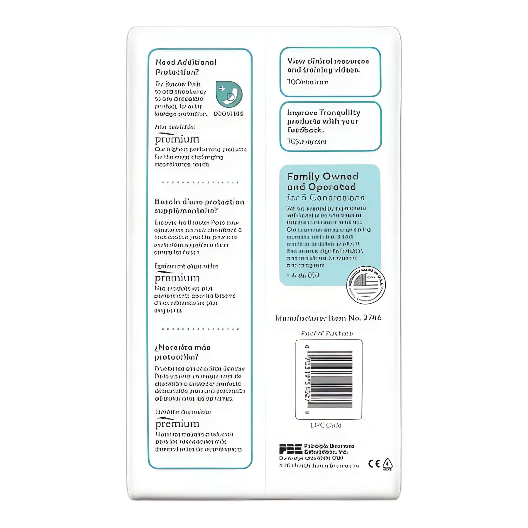 Tranquility Essential Heavy Absorbency Briefs - Large