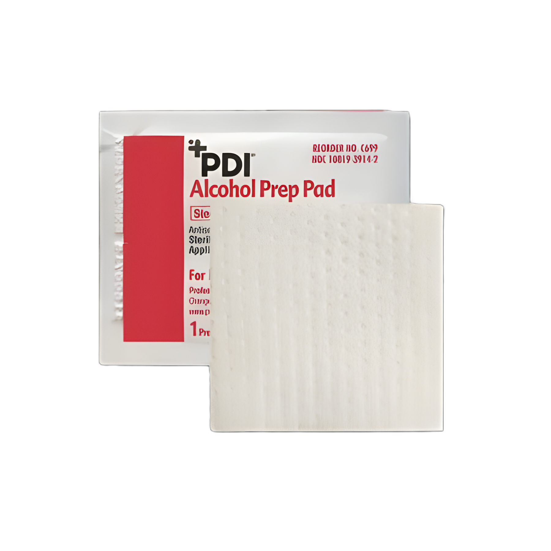 Alcohol Prep Pad PDI® 70% Strength Isopropyl Alcohol Individual Packet Sterile